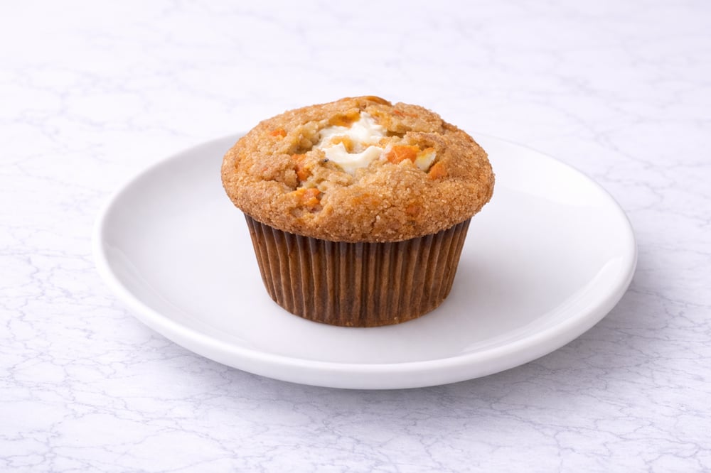 Carrot & Cream Cheese Muffin