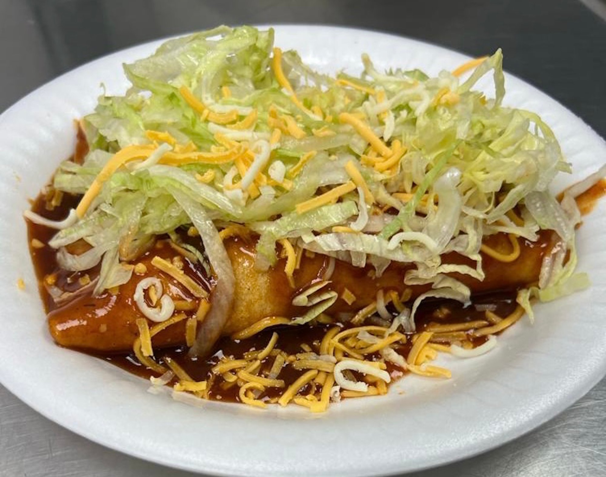 (2) Cheese Enchiladas