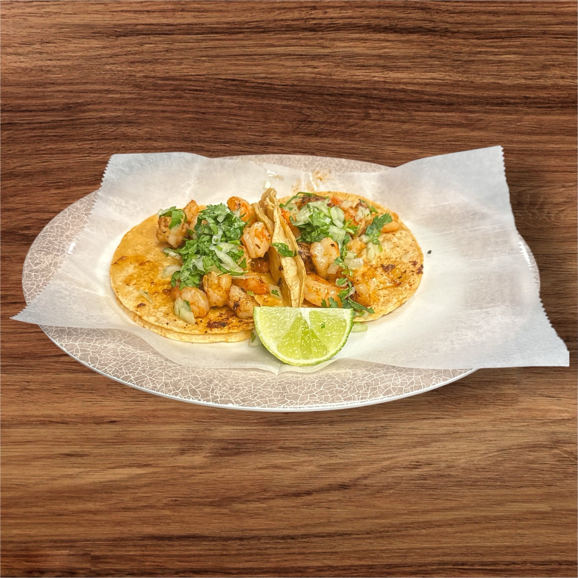 2 Tacos de Camarón / Shrimp