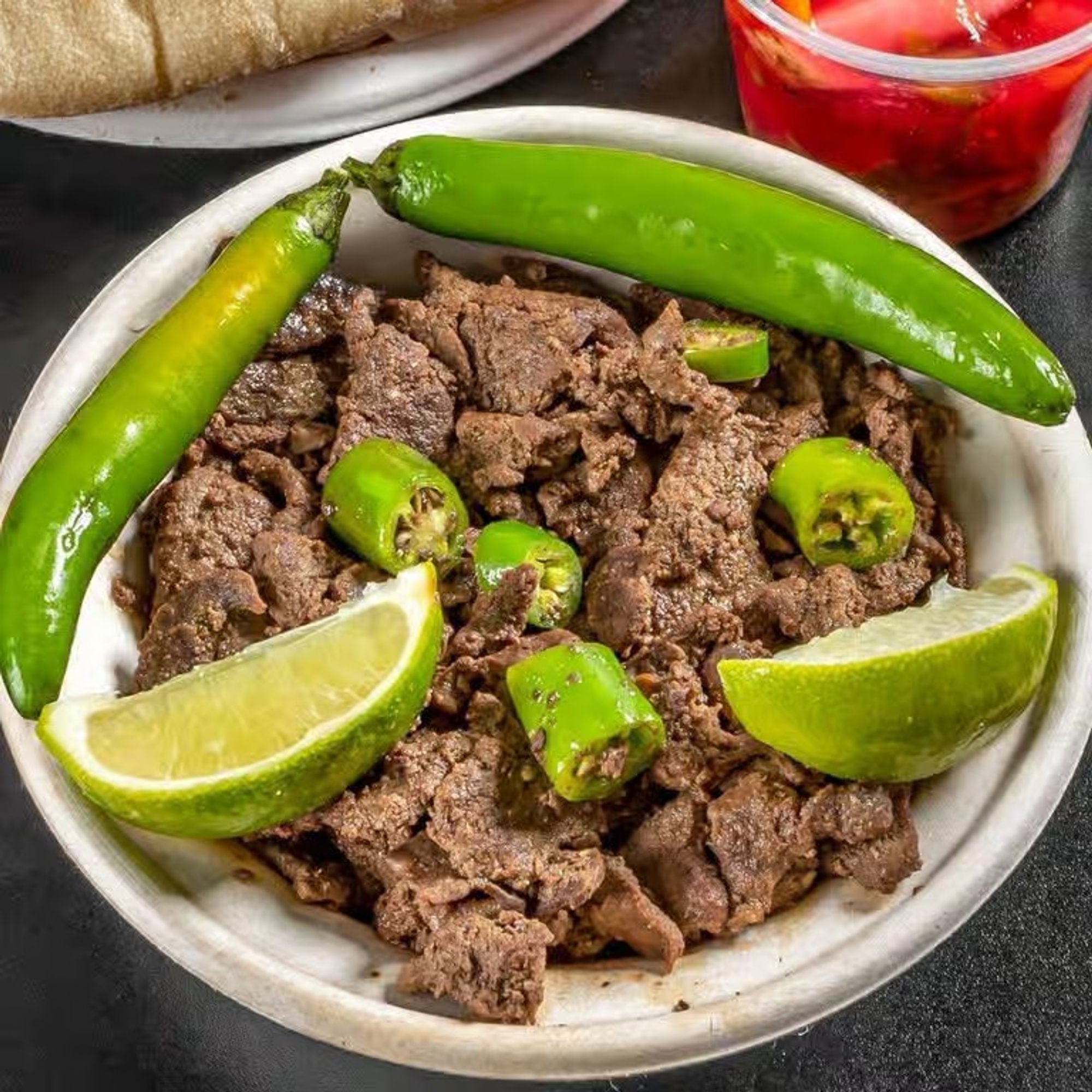 Alexandrian Beef Liver Plate - طبق كبدة اسكندراني