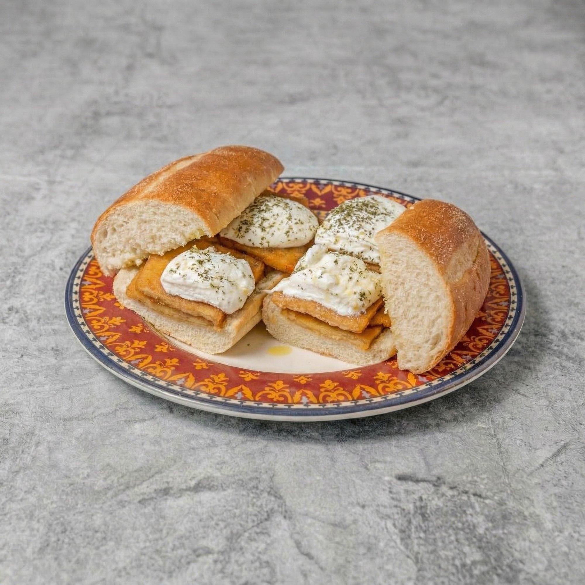Panelle with Lemon or Ricotta