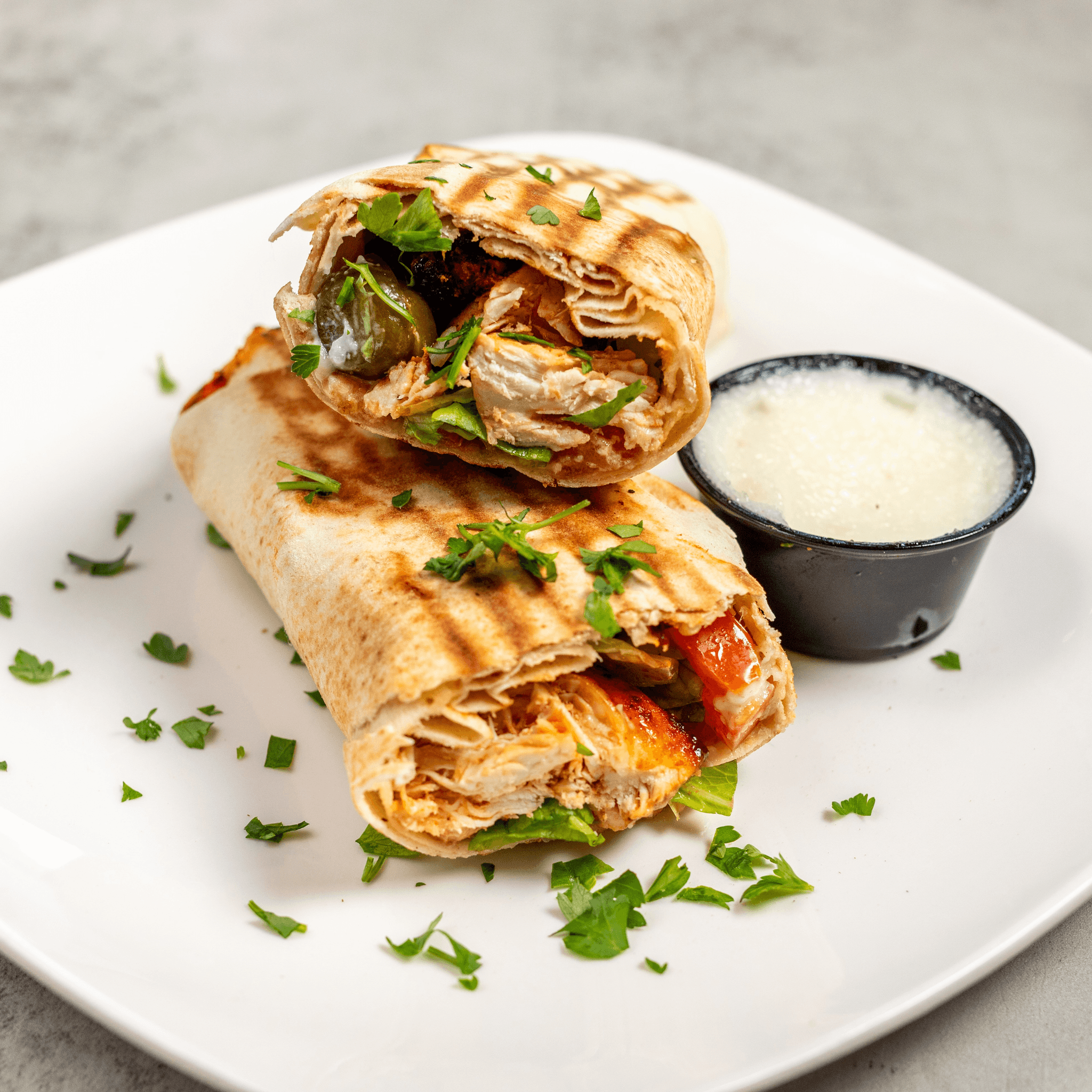 Chicken Kebob Wrap