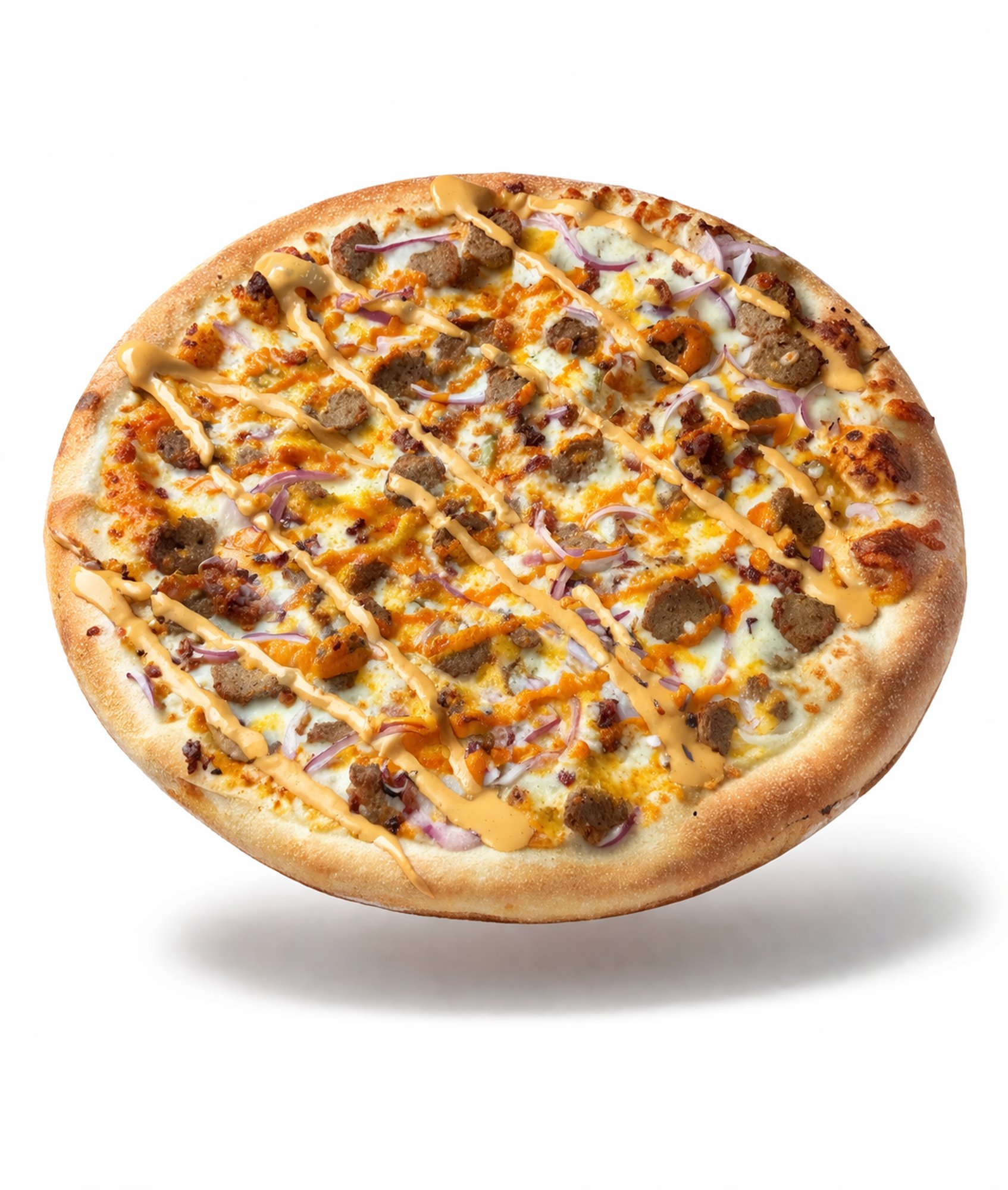 Bacon Cheeseburger Pizza