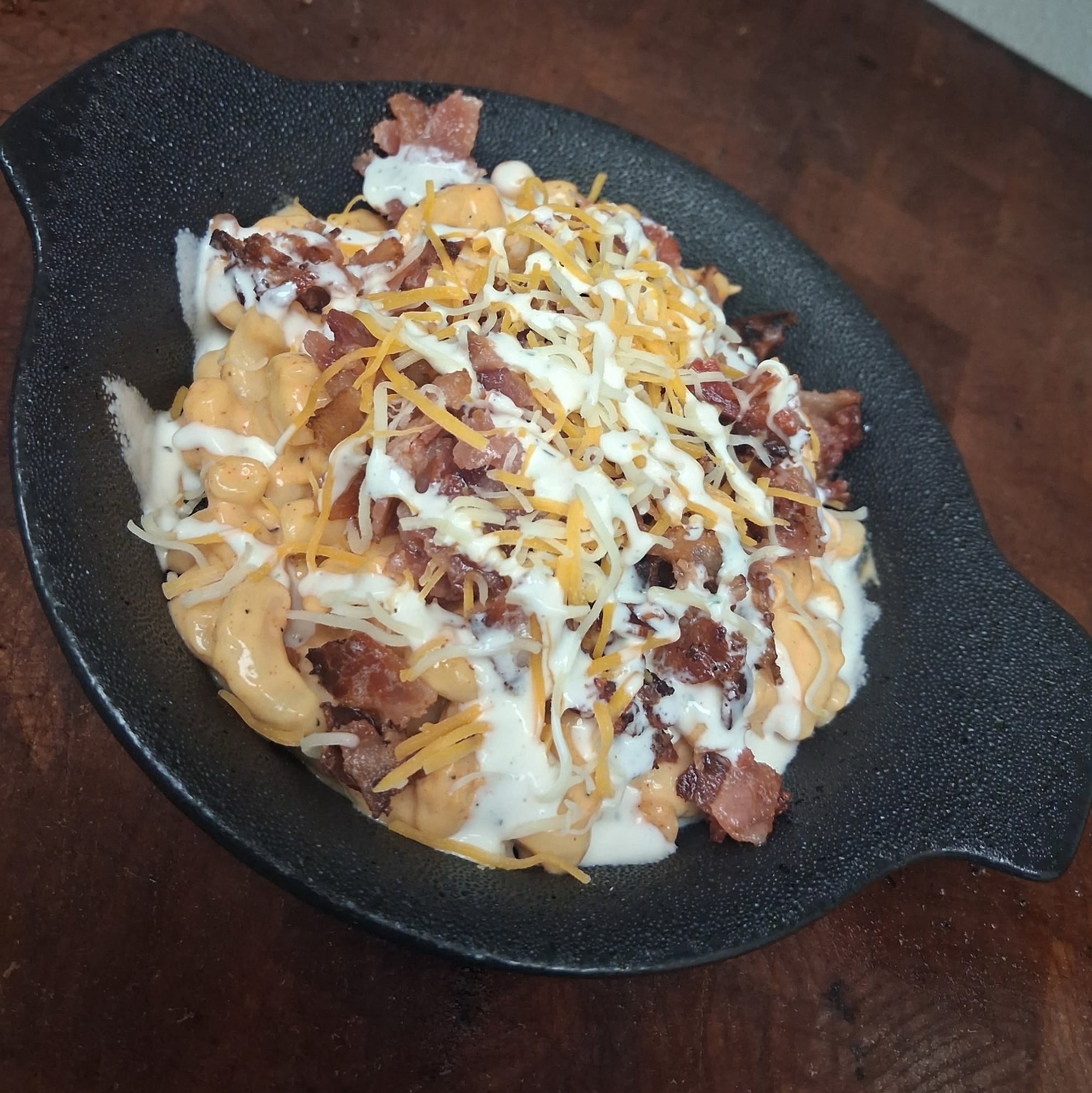 Loaded Bacon Mac Stack