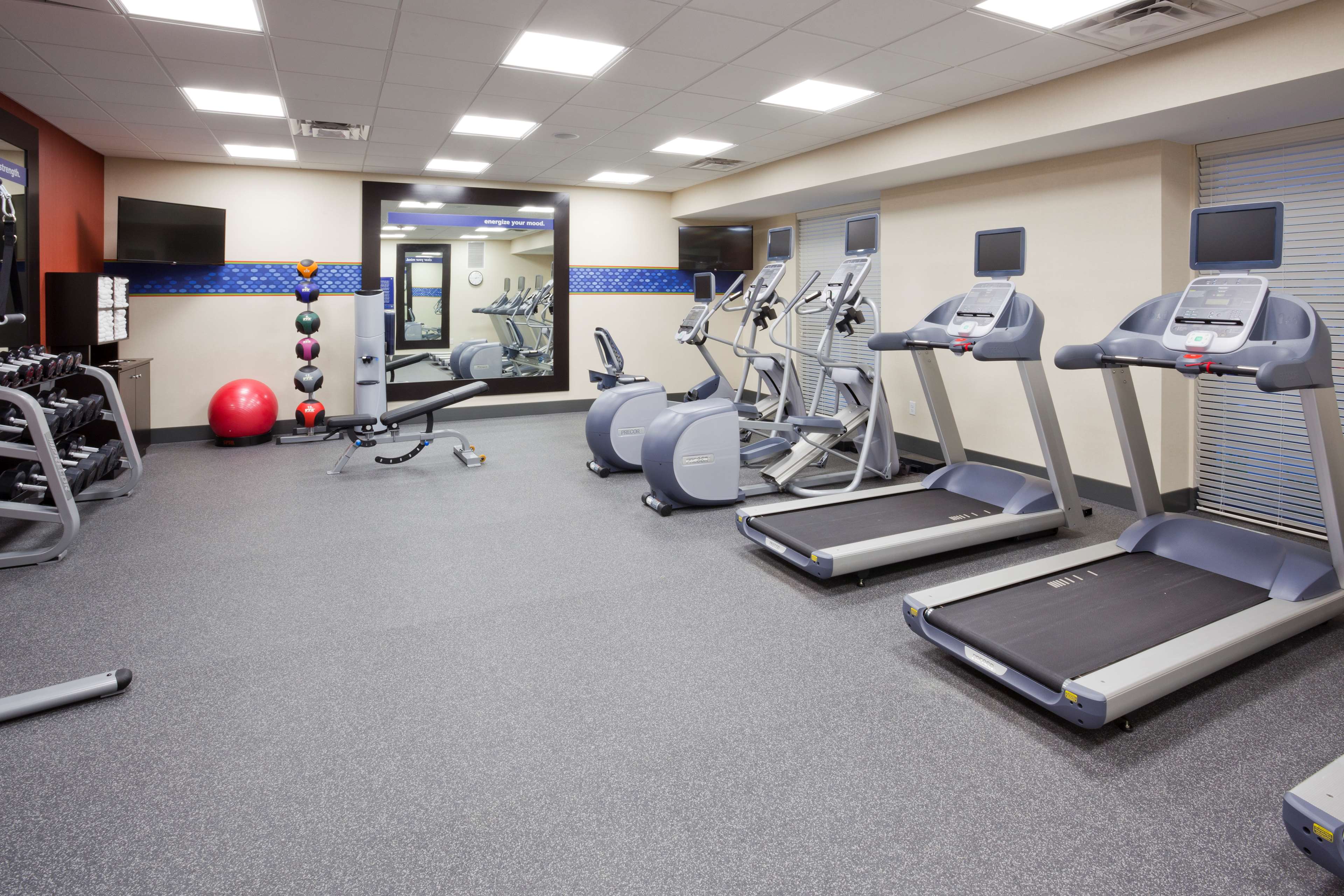 Health club  fitness center  gym