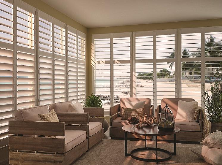Enjoy the view without compromising your privacy. Polyresin Shutters by Budget Blinds of Los Gatos are the perfect solution to shield your home from prying eyes without blocking out the sun's beautiful beams.  BudgetBlindsLosGatos  FreeConsultation  WindowWednesday  PolyresinShutters