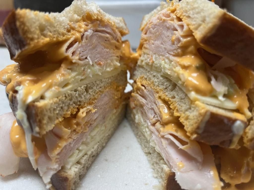 Turkey & Swiss Sloppy Joe