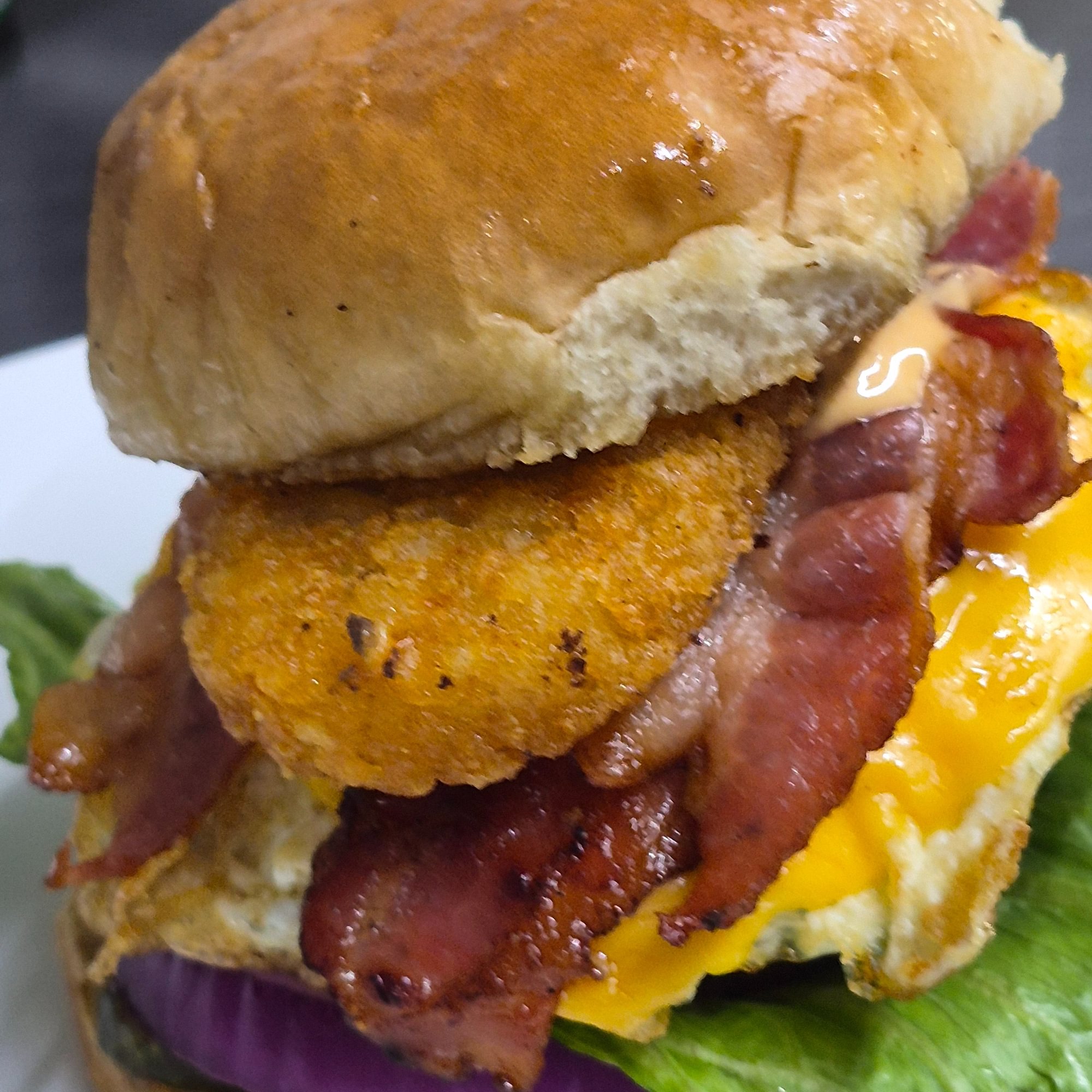 BOOKBAG BREAKFAST BURGER 🍔