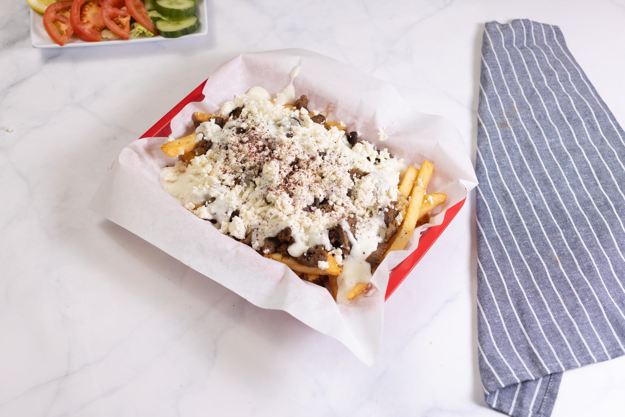 Loaded Gyro Fries