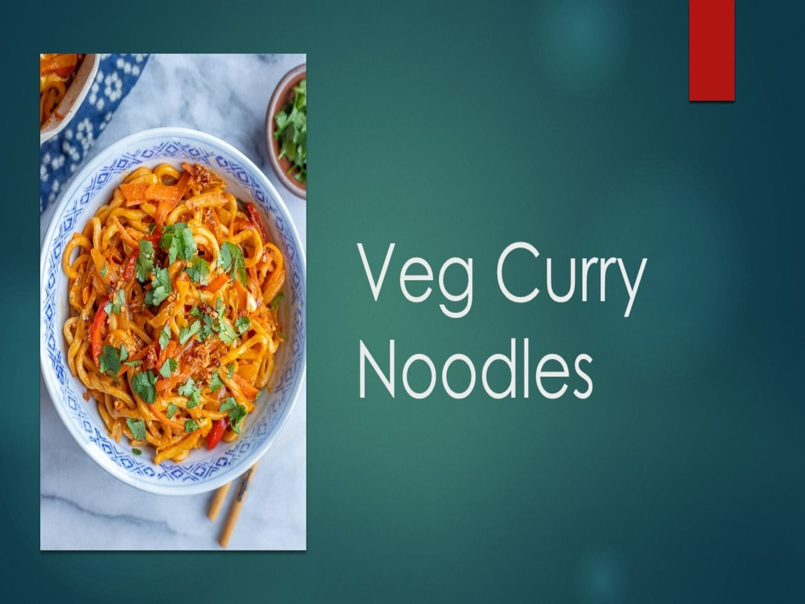 Veg Curry Noodles