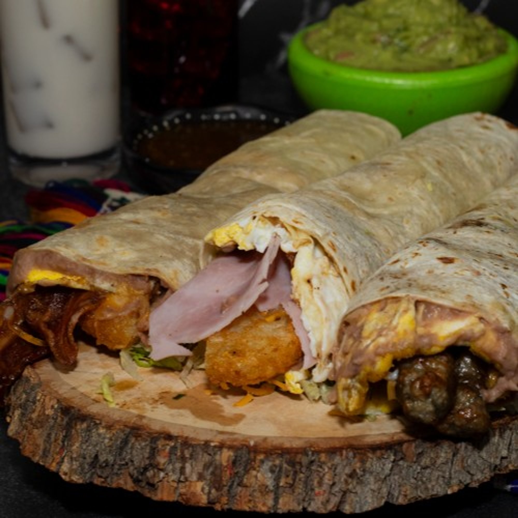 Sausage Breakfast Burrito
