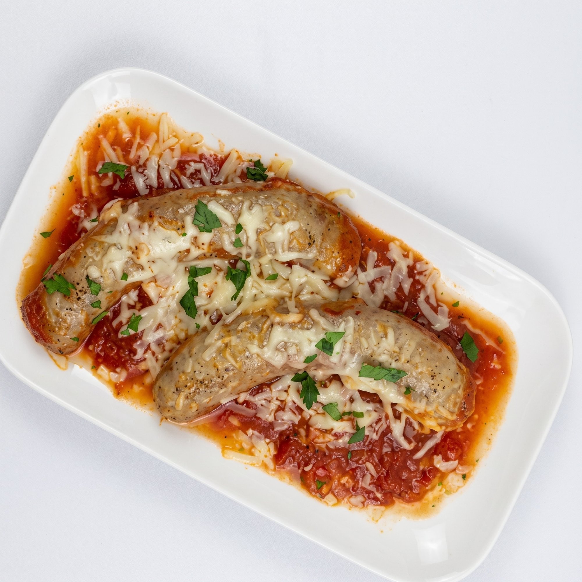 Sausage Parmigiana