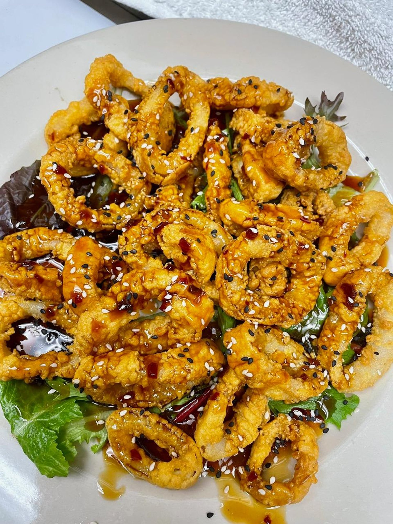 General Tso Calamari