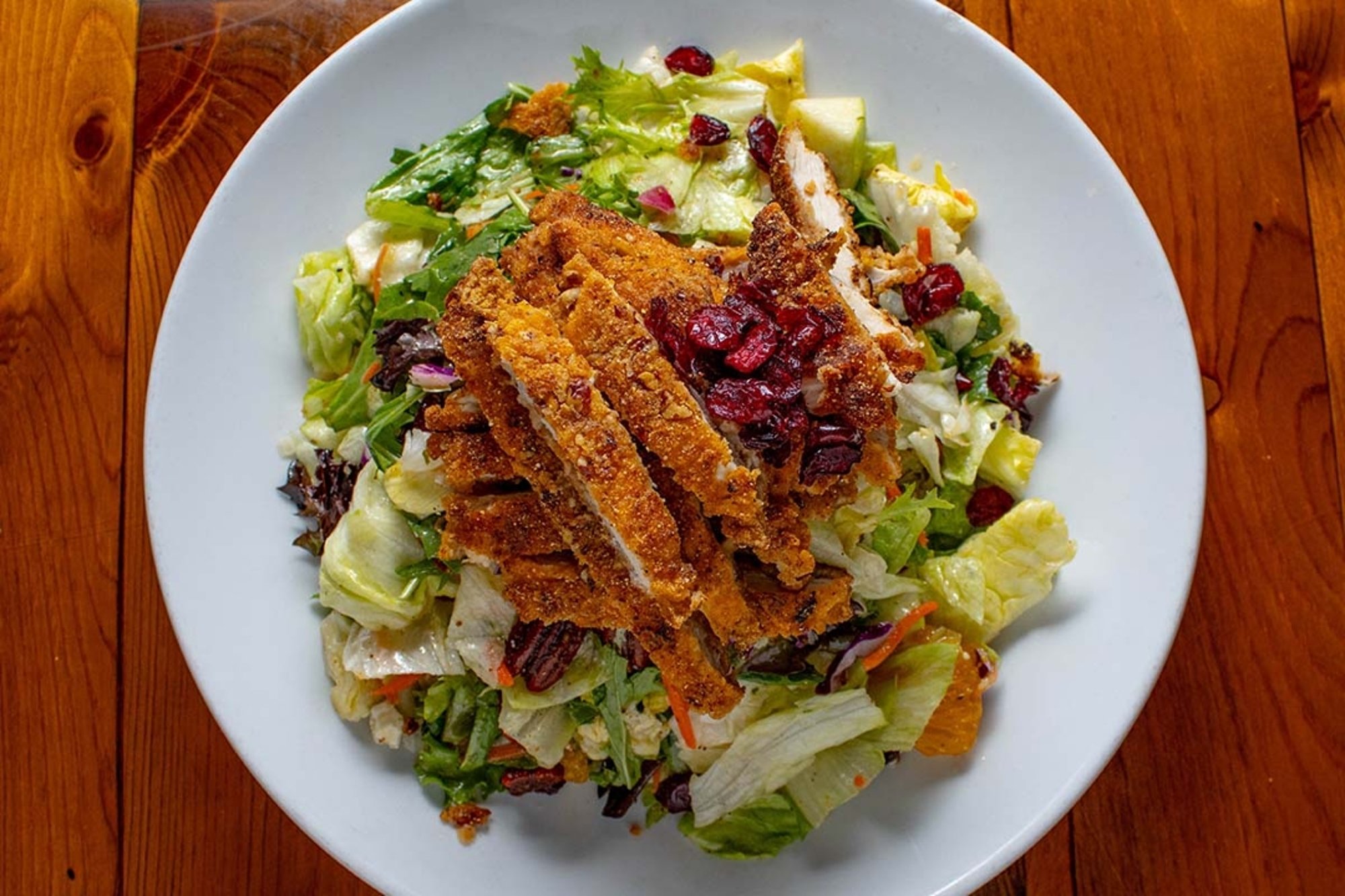 Pecan Crusted Chicken Salad