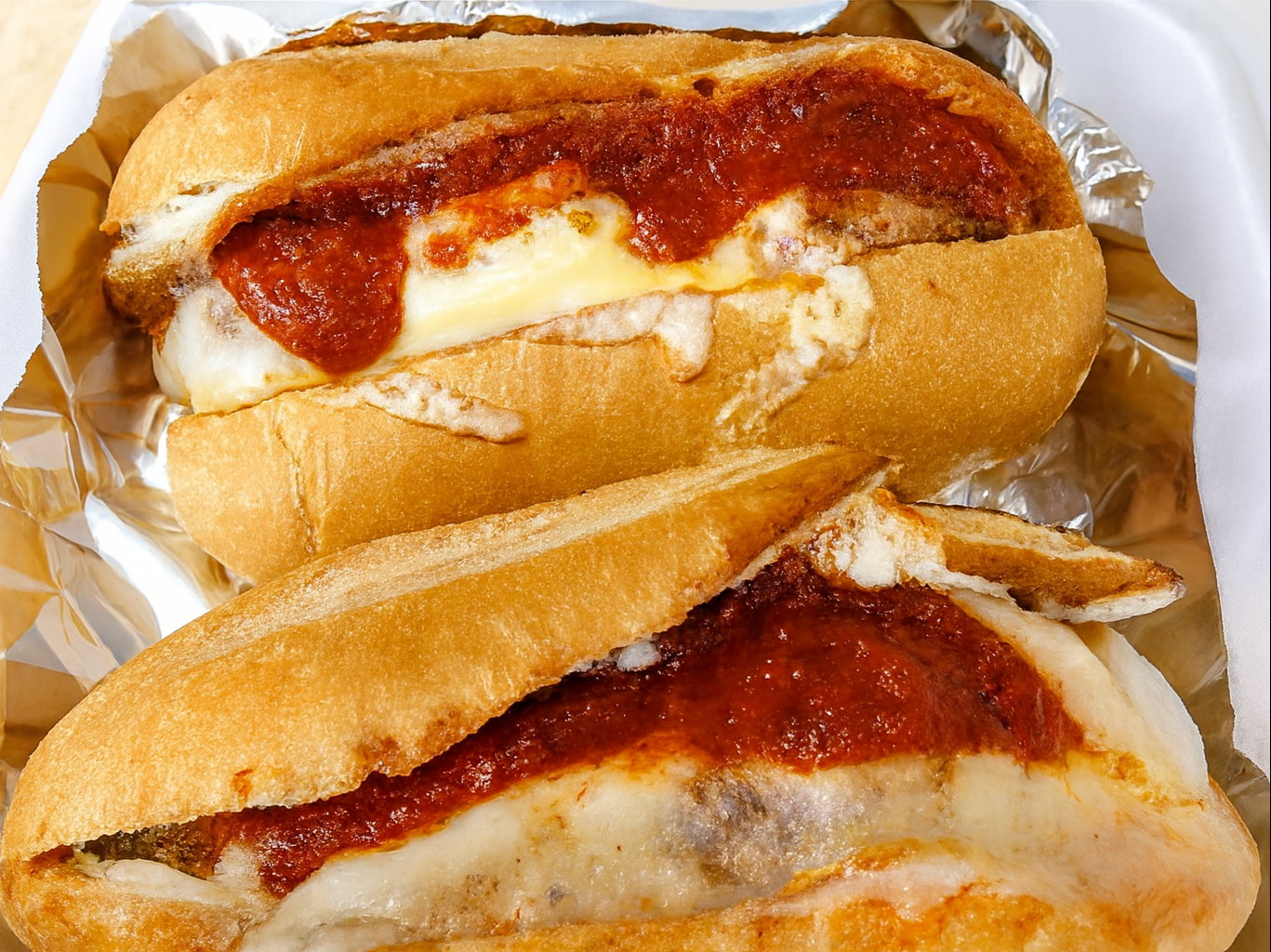 Sausage Parmigiana Hoagie
