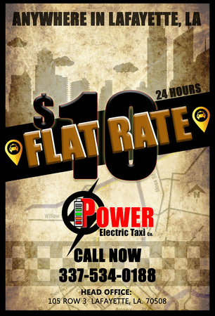 Power Electric Taxi Lafayette, Louisiana - Taxi Service