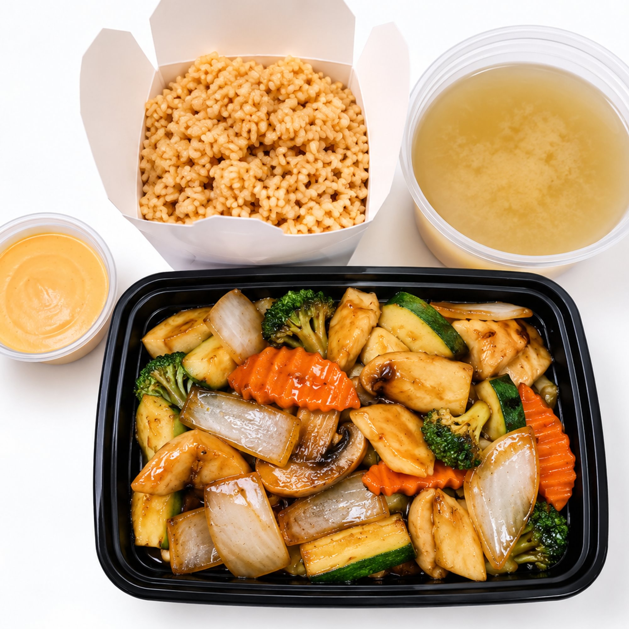 33. Vegetable Hibachi