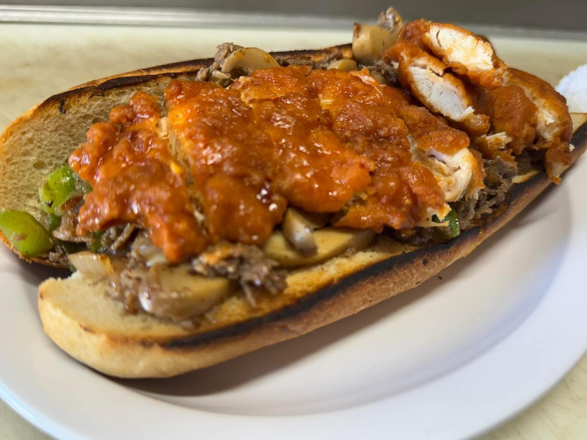 The Stinger Cheesesteak
