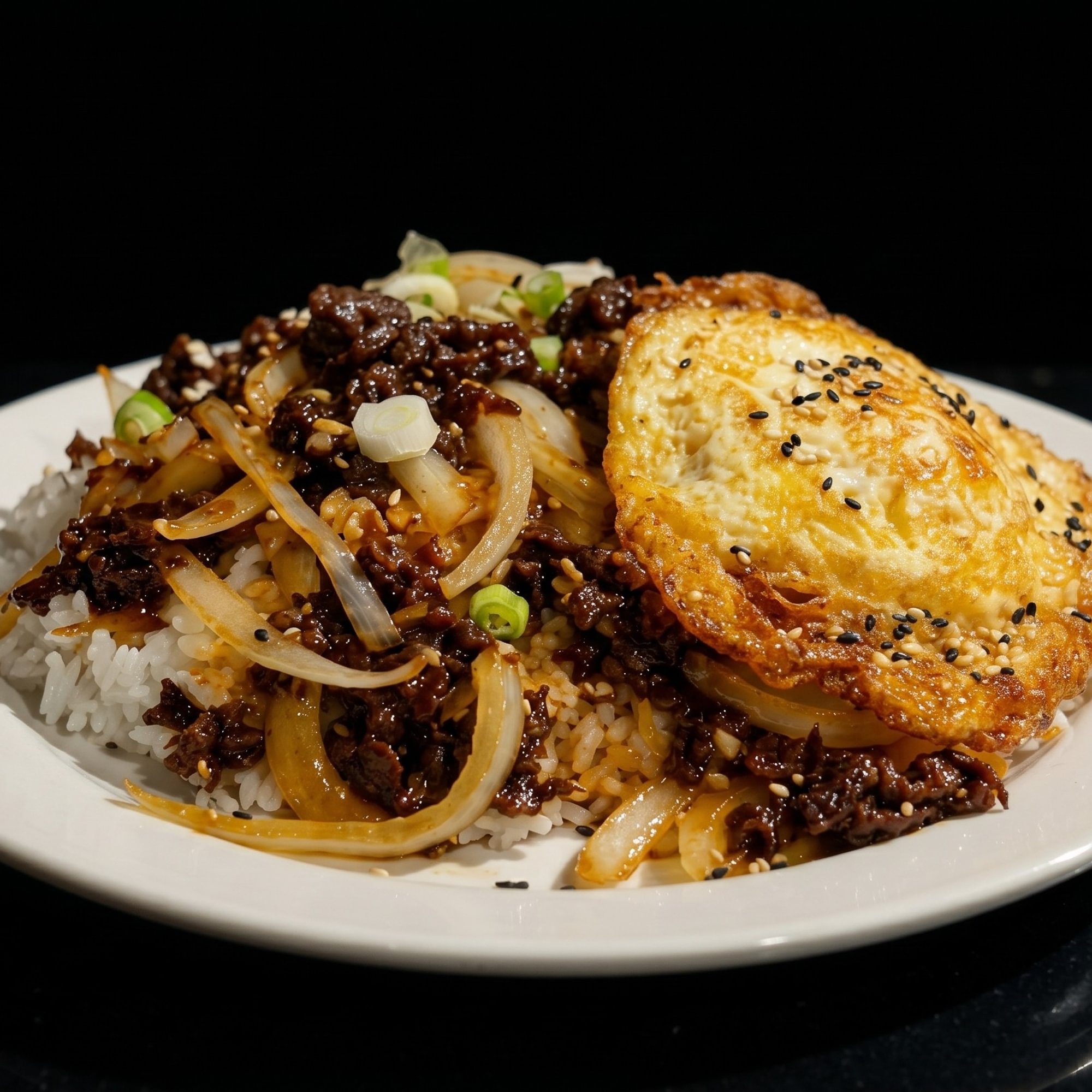 Bulgogi Over Rice 韩国烤肉盖饭