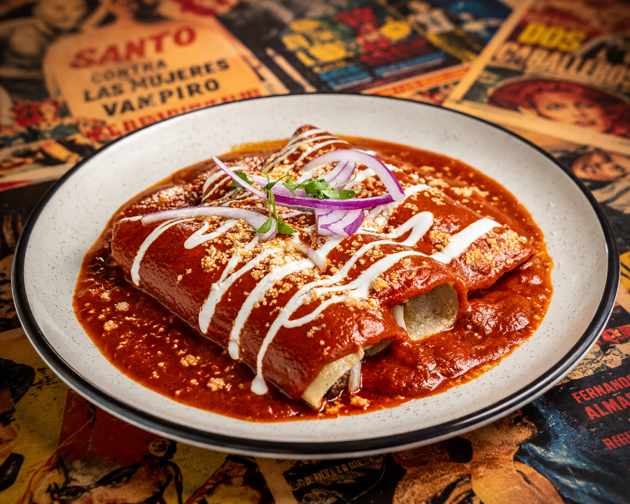 BIRRIA - ENCHILADAS ROJAS