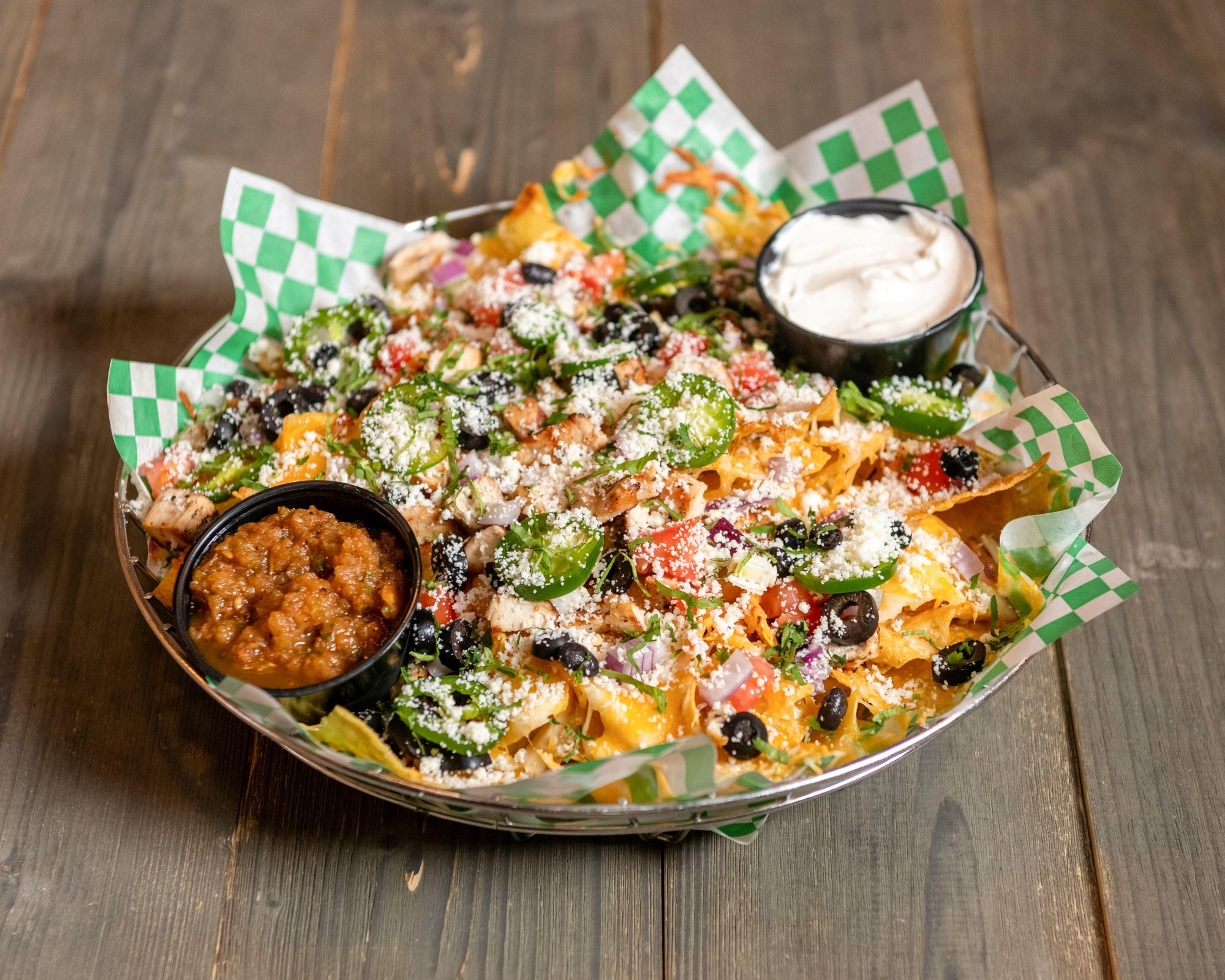 Supreme Chicken Nachos