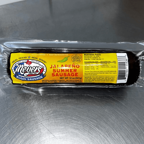 Jalapeño Summer Sausage