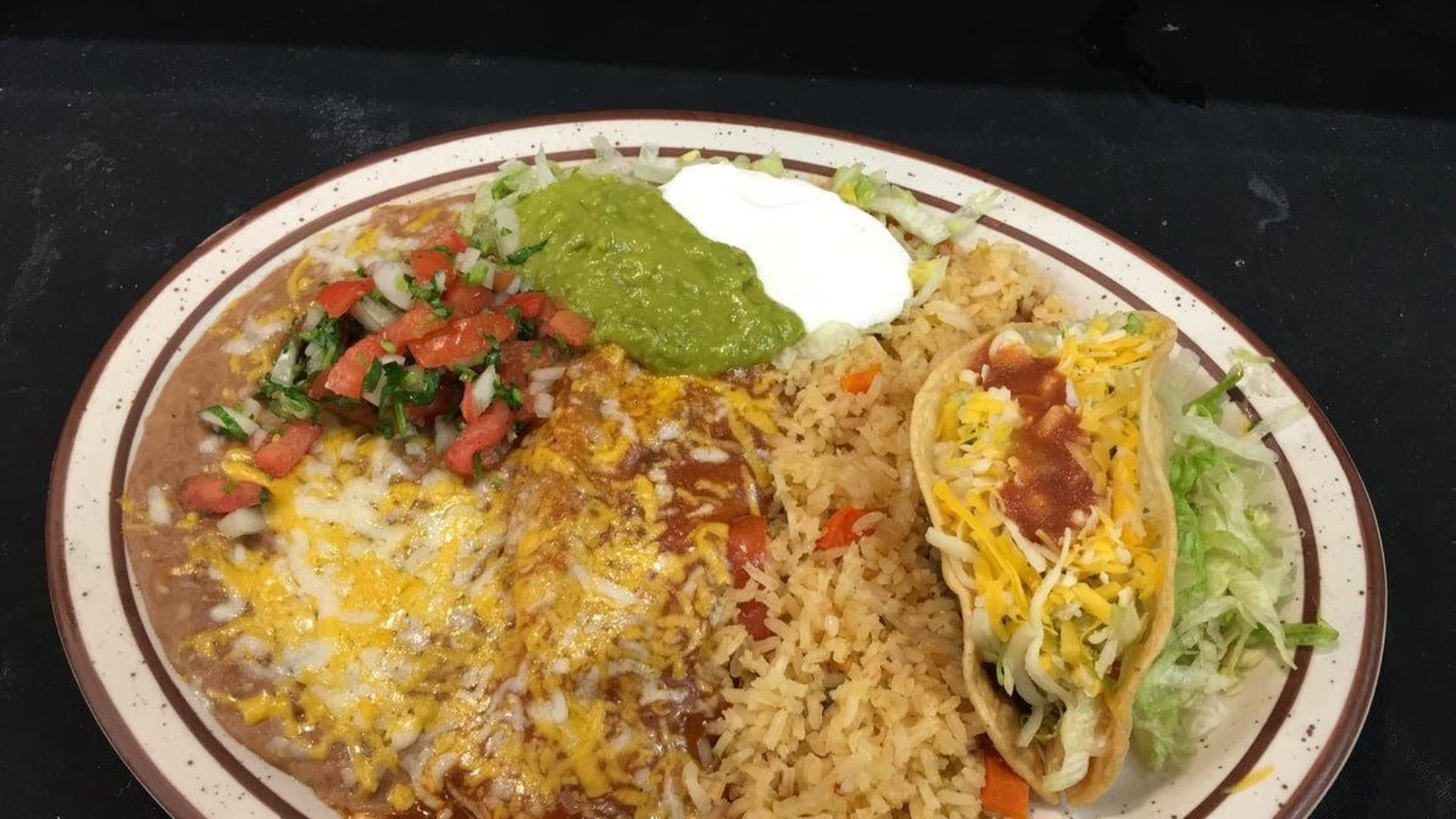#21 Chile Relleno & Taco