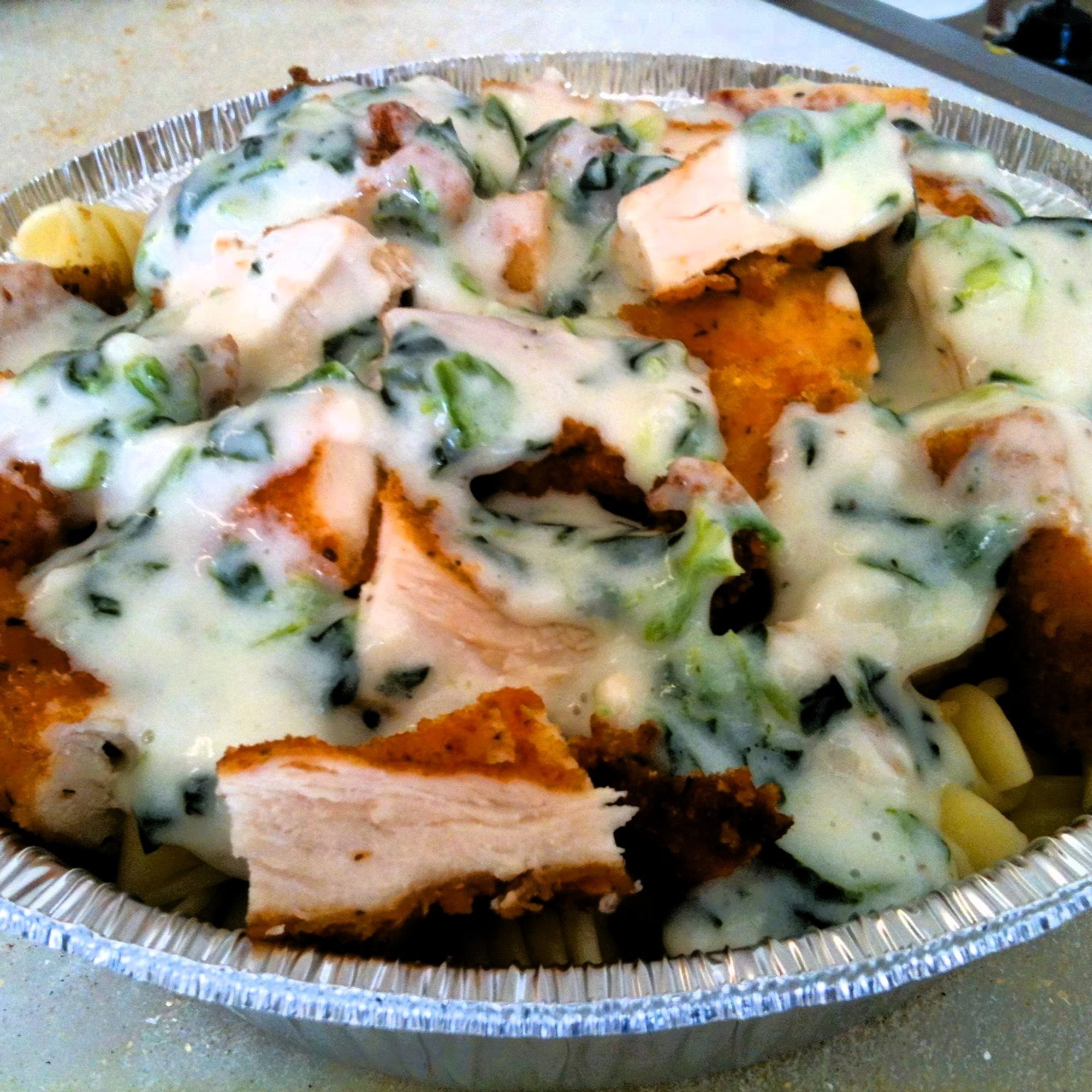 Pasta Florentine With Custom Selections