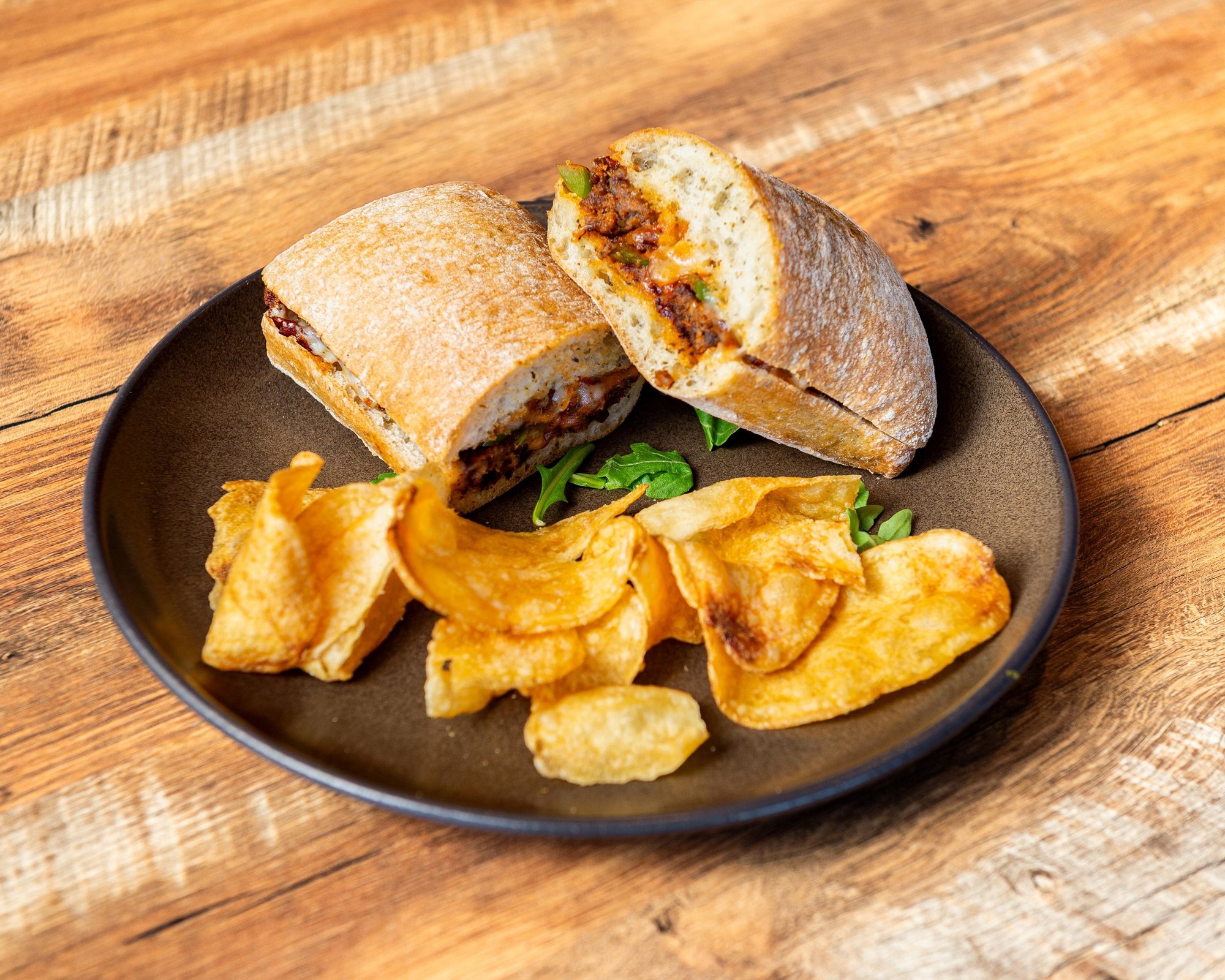 Italian Beef Sausage Sandwich
