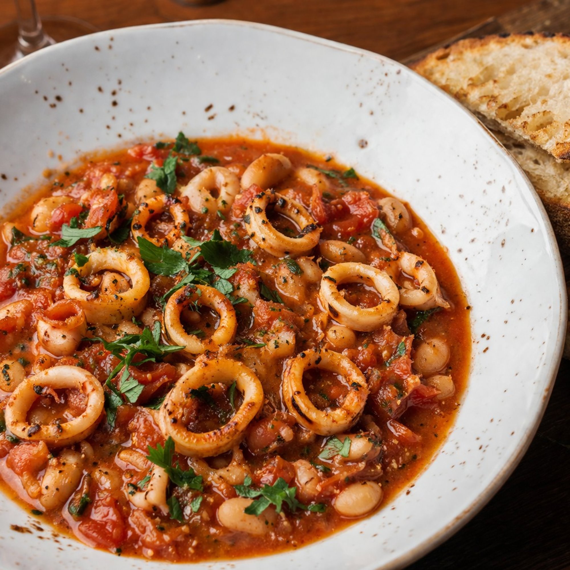 Calamari alla Toscana