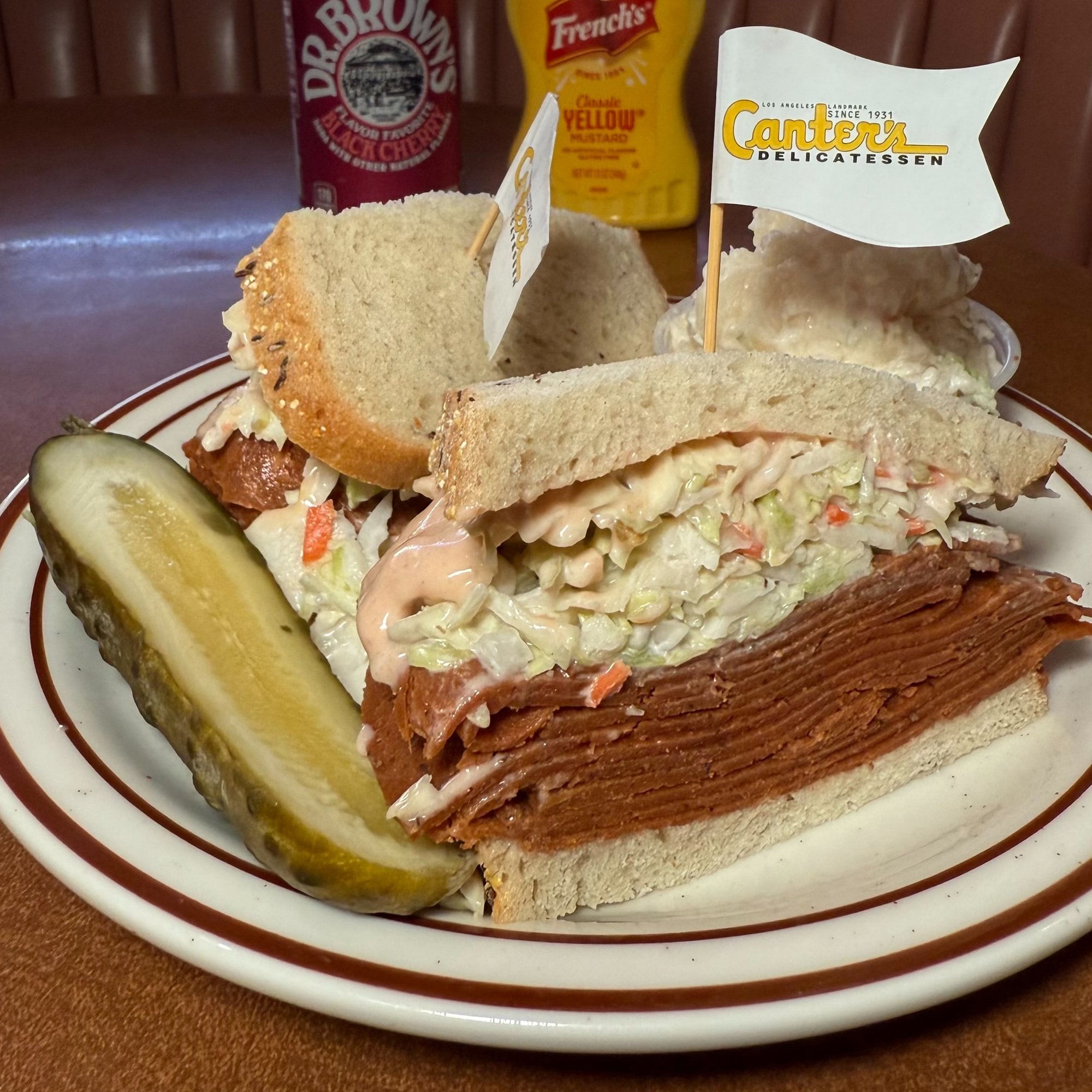 Brooklyn Style Mrs Goldfarbs Vegetarian, Corned Beef or Pastrami