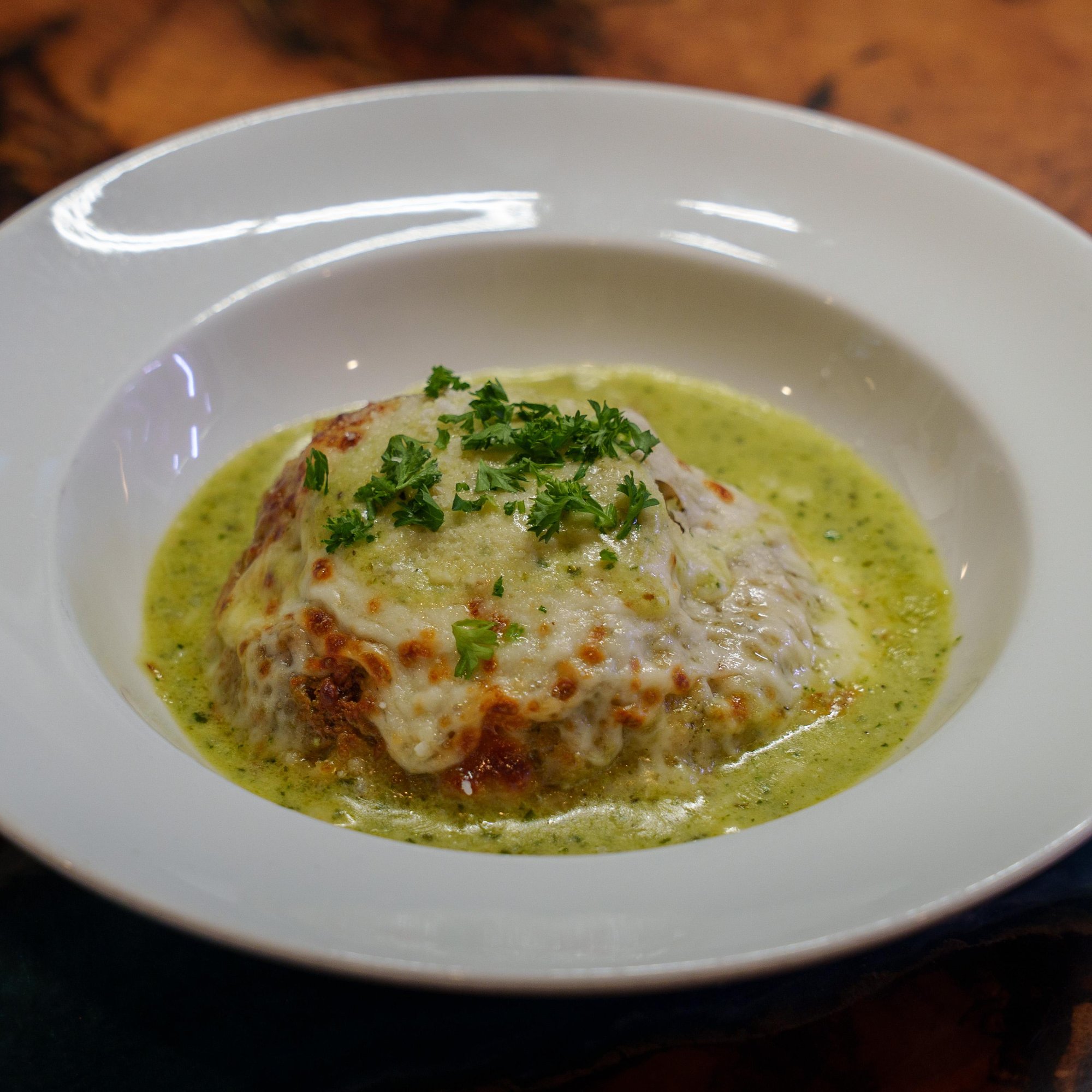 Pollo Pesto Lasagna