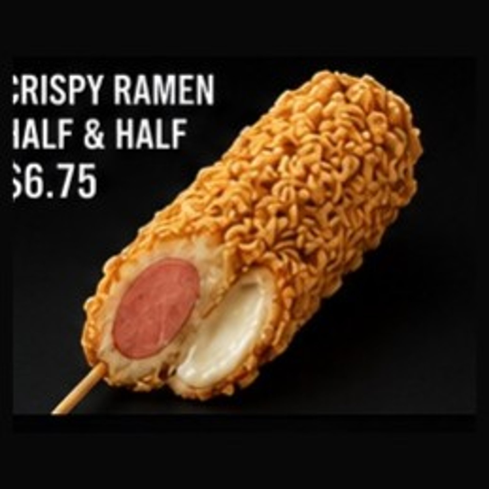 11. Crispy Ramen Half & Half