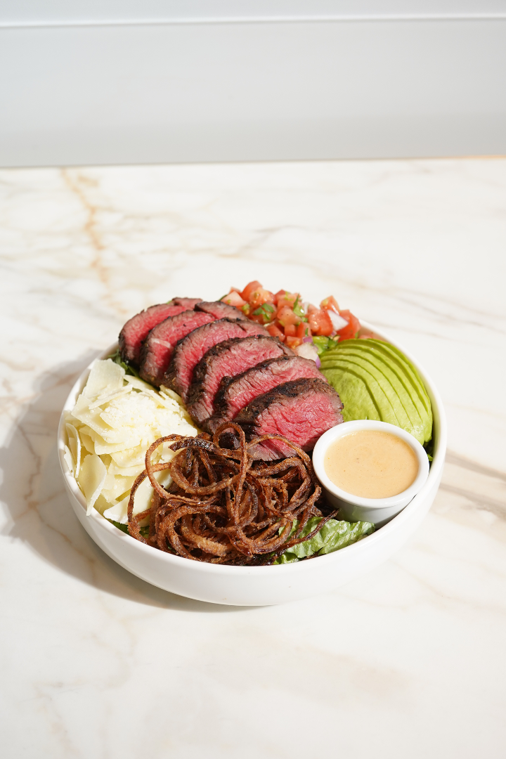 Adobo Grilled Steak Salad