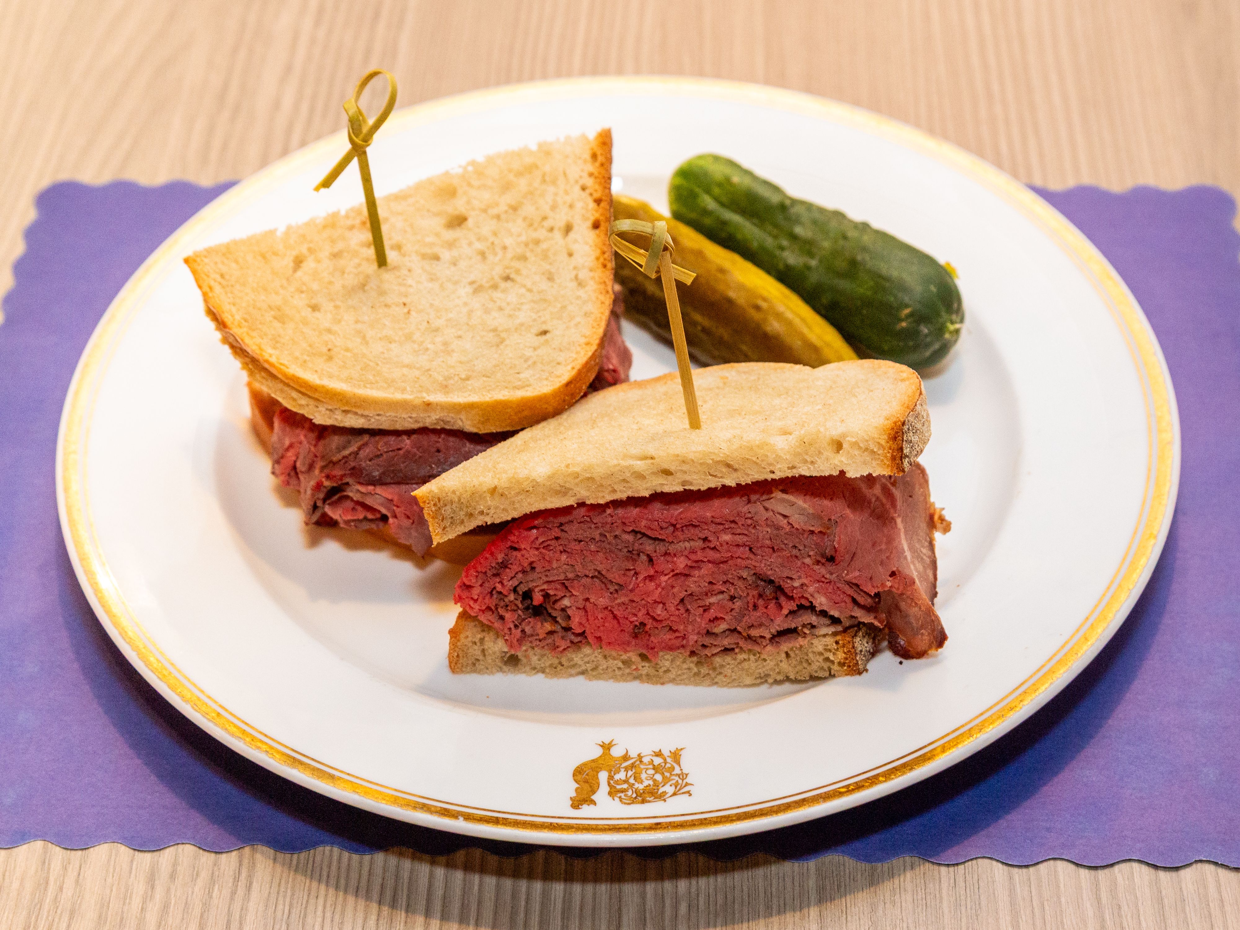 * Roast Beef Sandwich