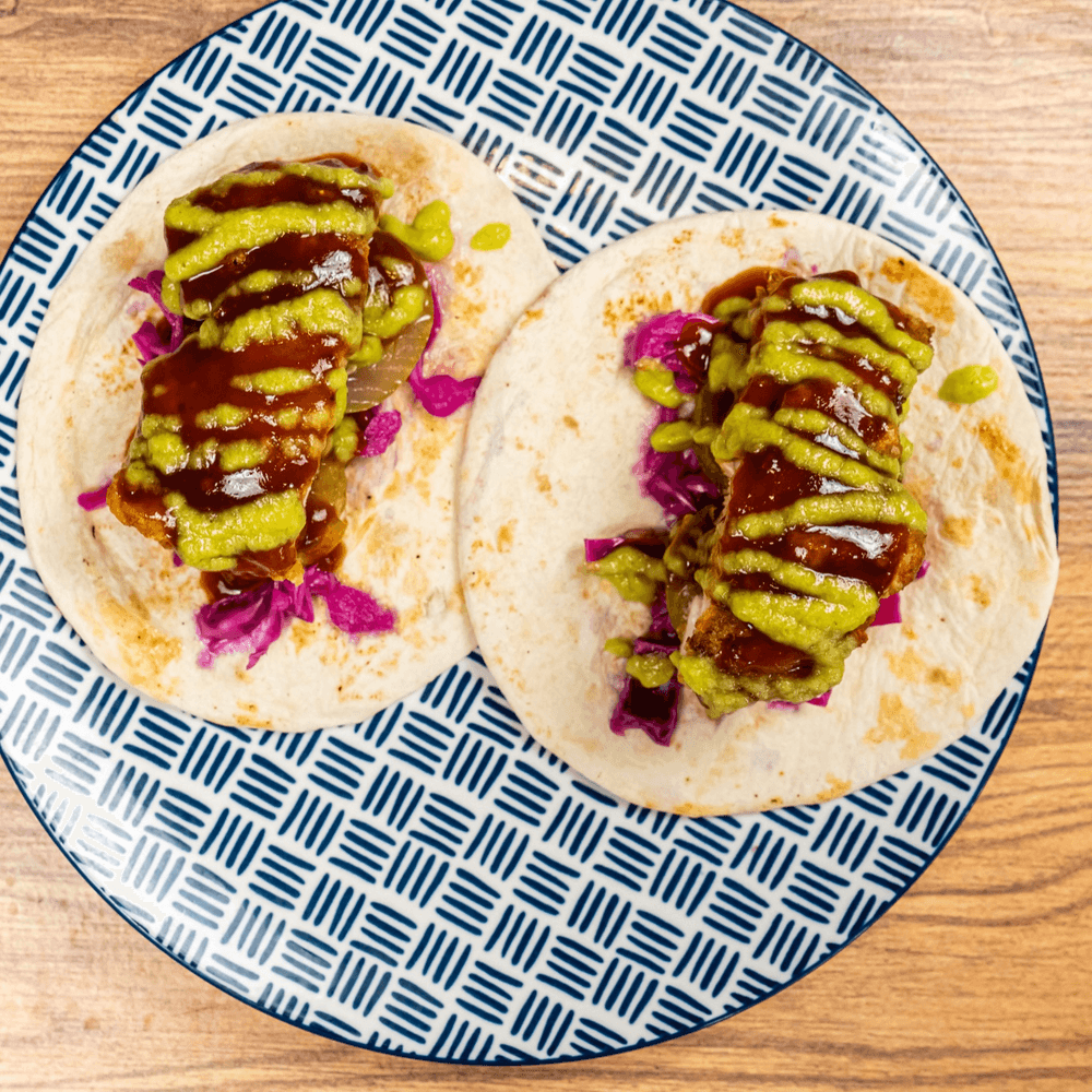 Korean Fried Tacos
