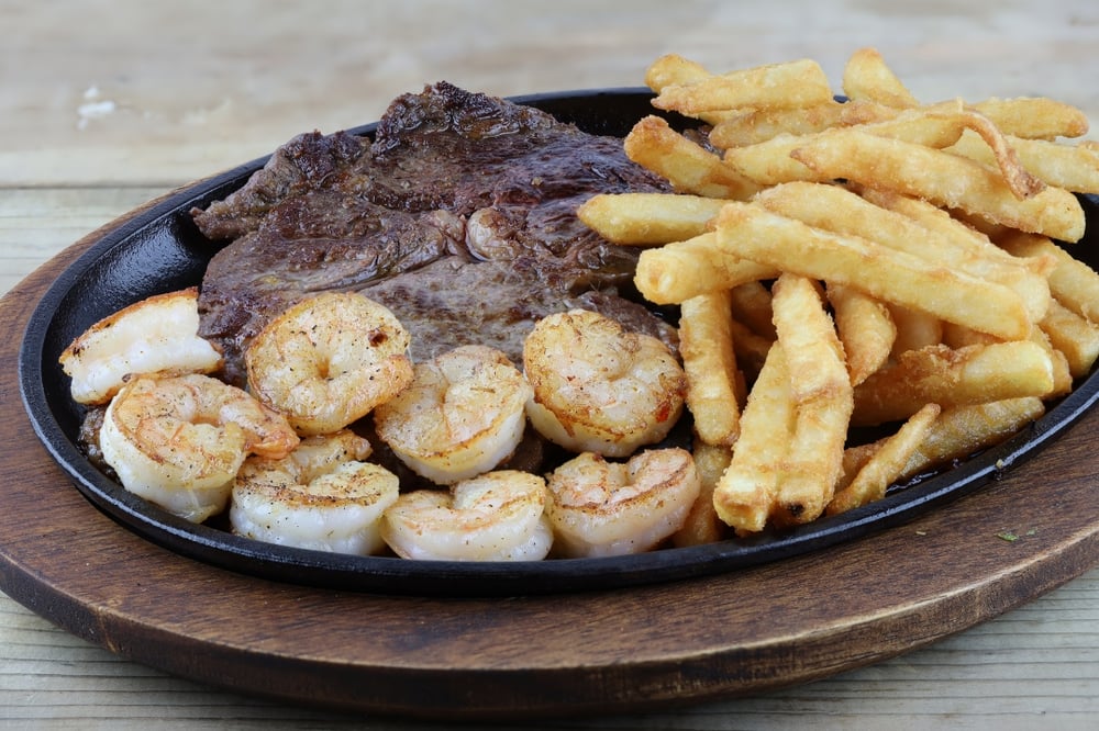 Ribeye & Shrimp