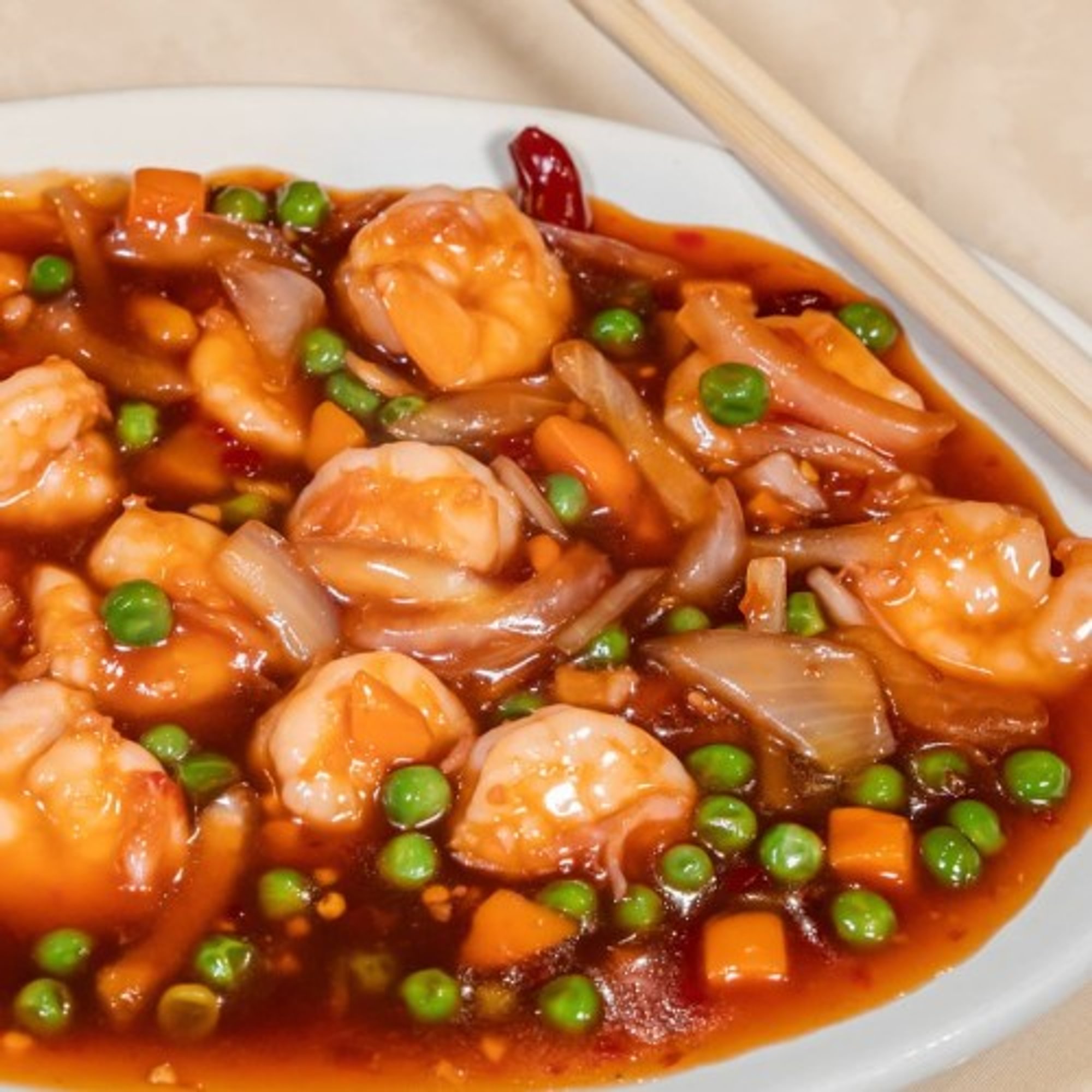 Shrimp in Hot Bean Sauce