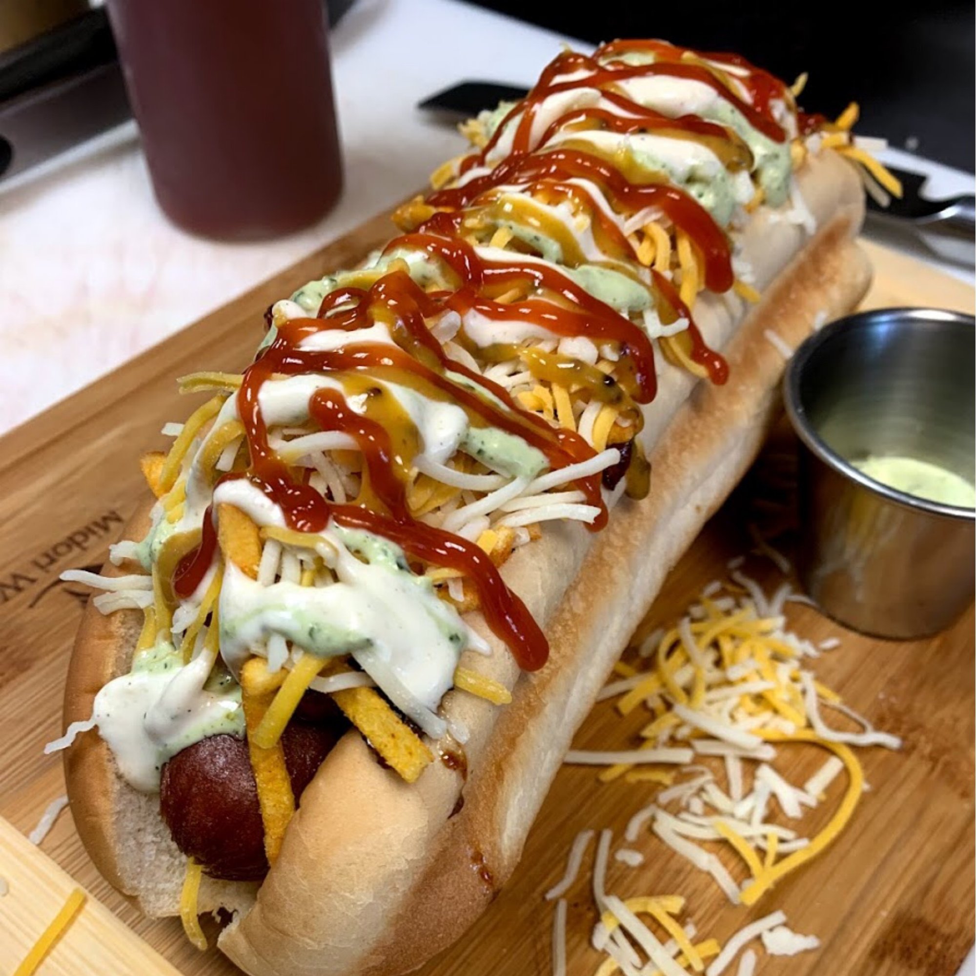 (2) Venezuelan Hot Dog