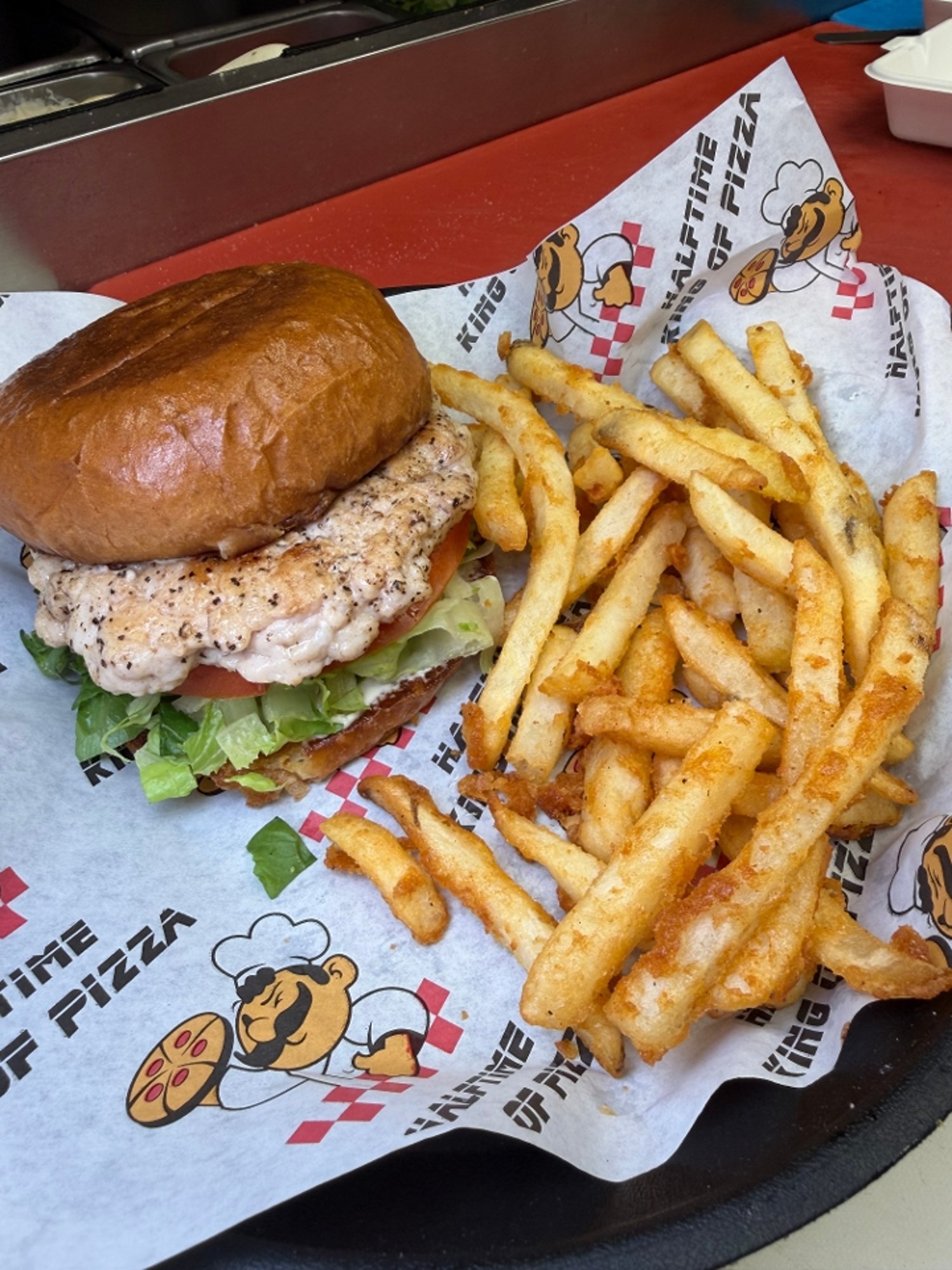 Turkey Burger w/ Fries