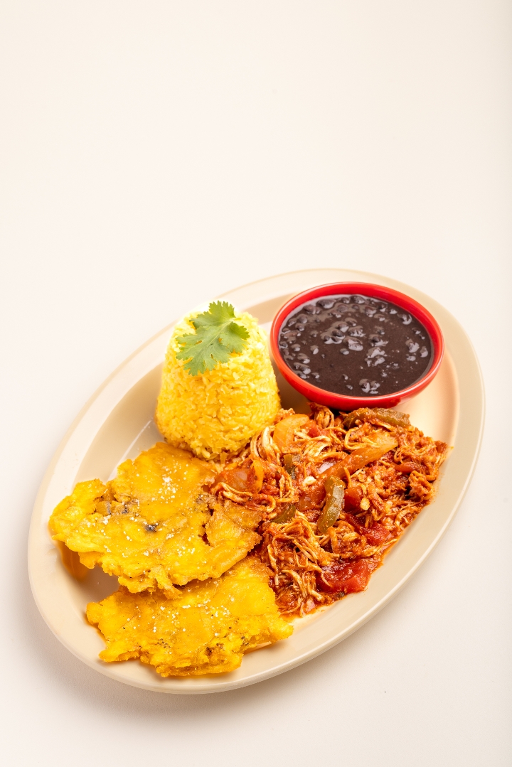 ROPA VIEJA CHICKEN PLATE