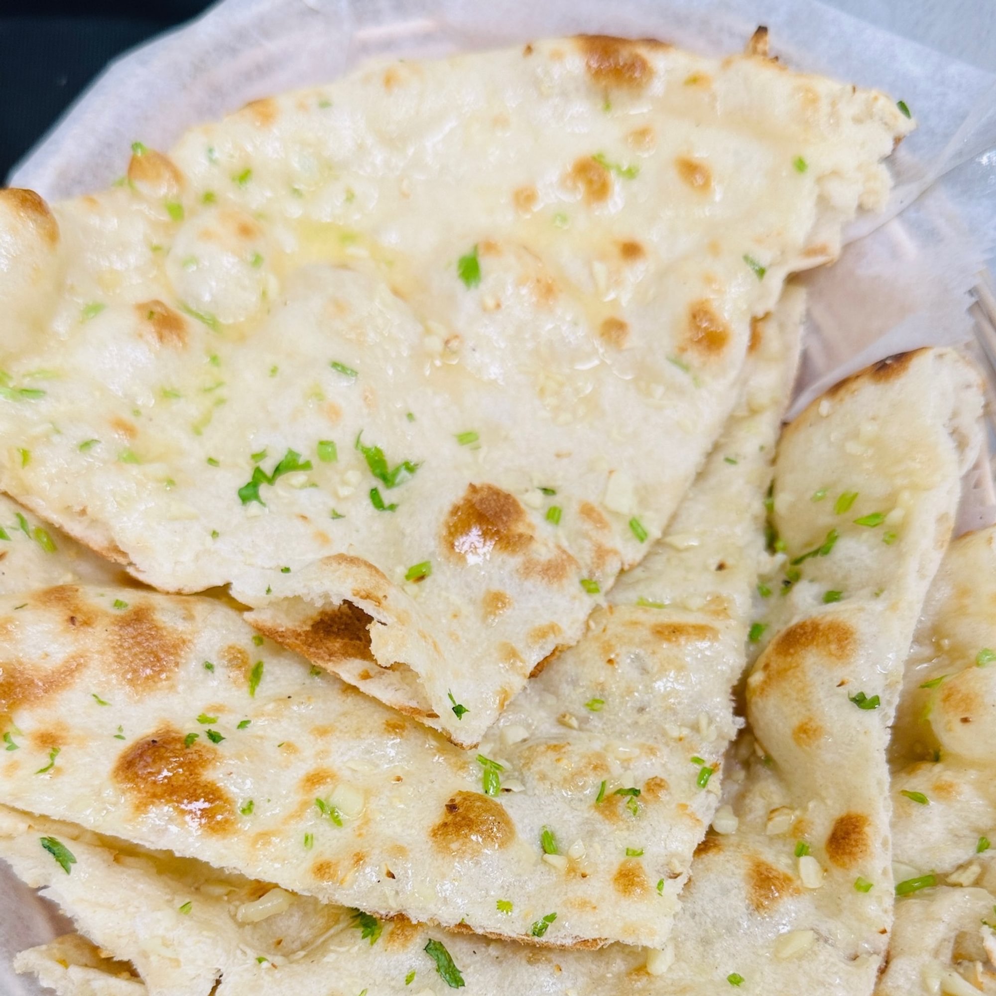 Butter/garlic naan