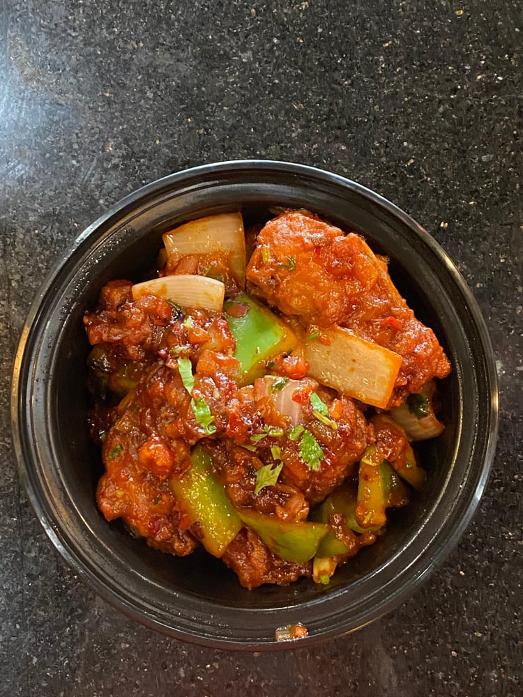 Schezwan Chicken Chilli