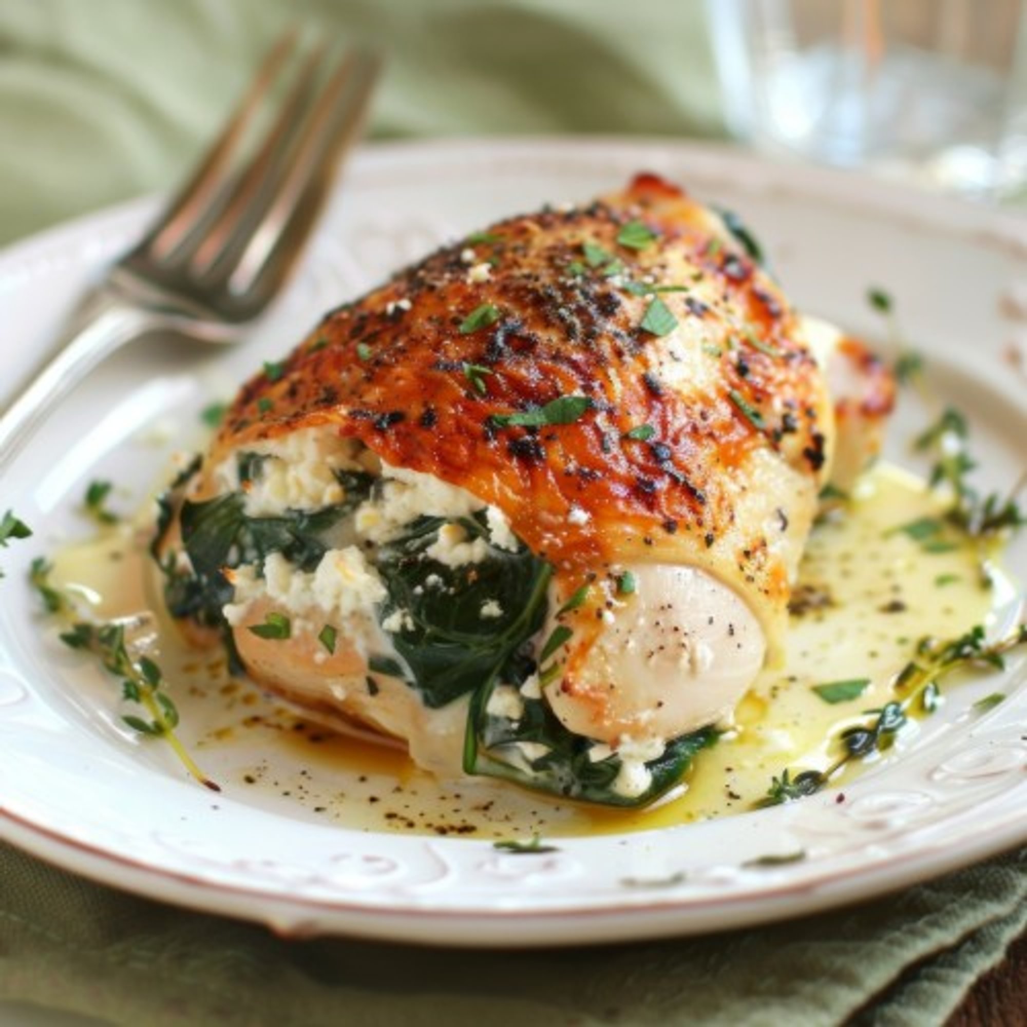 Crabmeat Stuffed Branzino Fillet