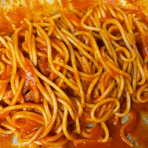 Spaghetti with Tomato Sauce