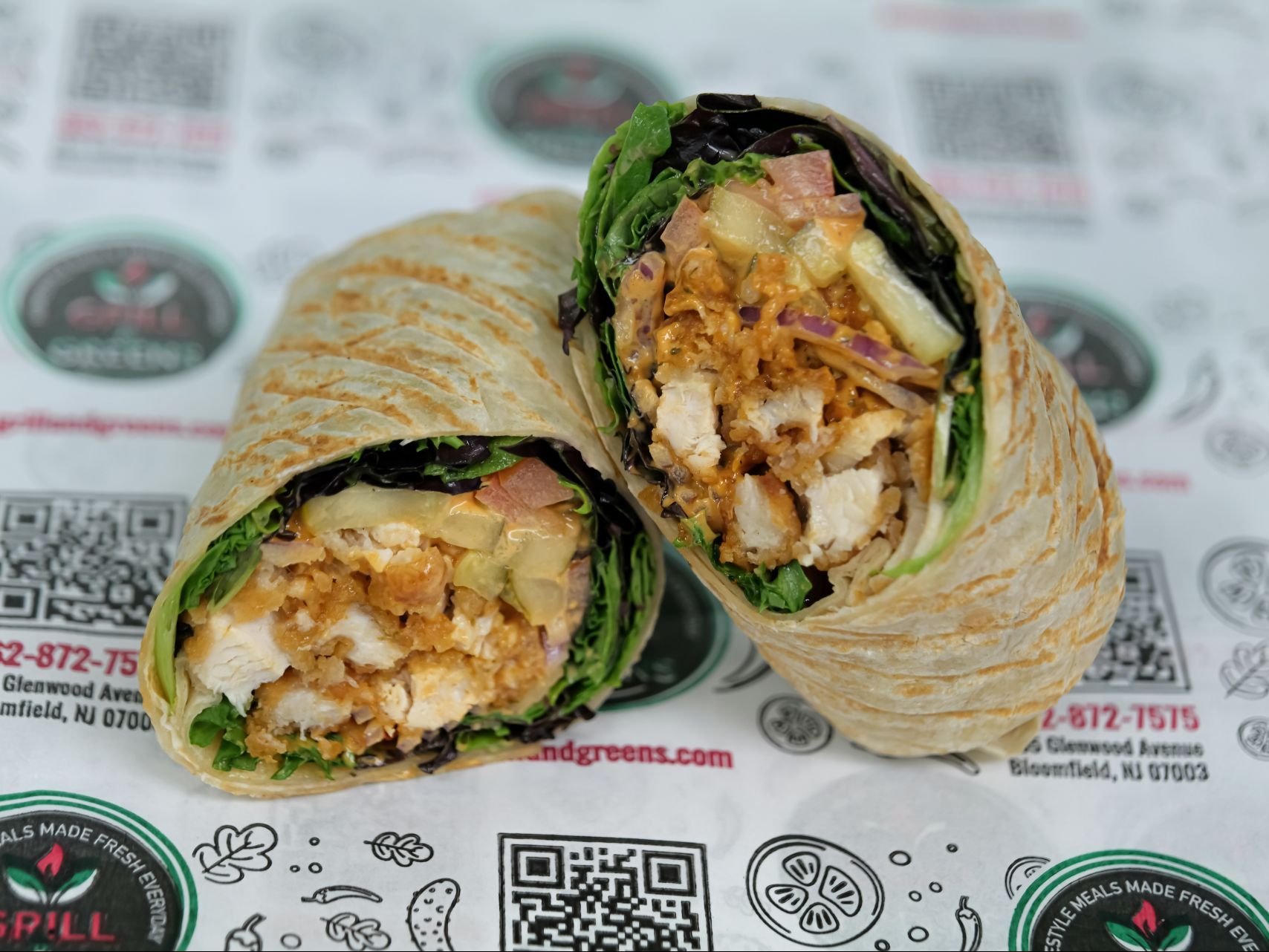 Crispy Chicken Wrap