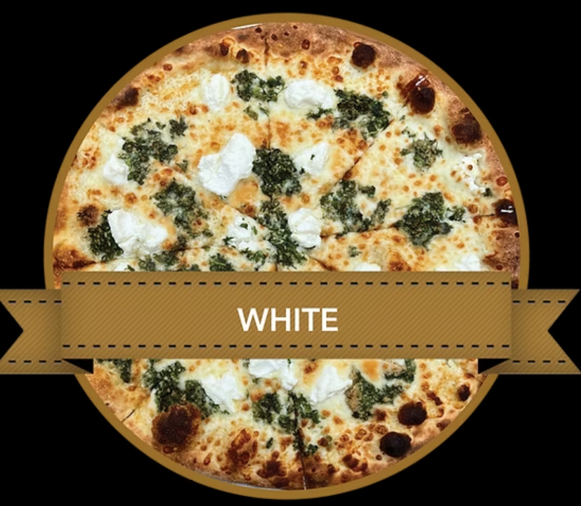 12" White Pizza
