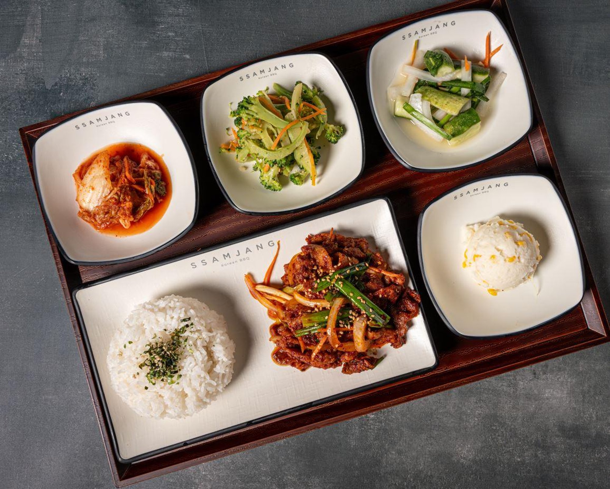 Spicy Pork set