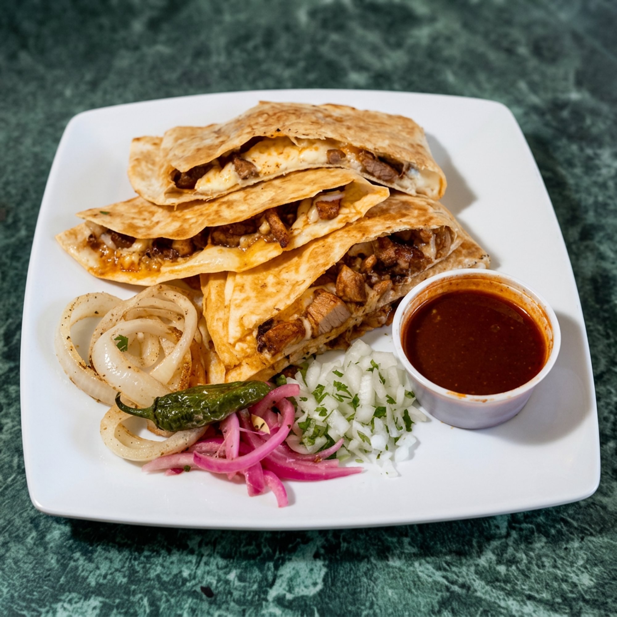 Carnitas Quesadilla (Braised Pork)