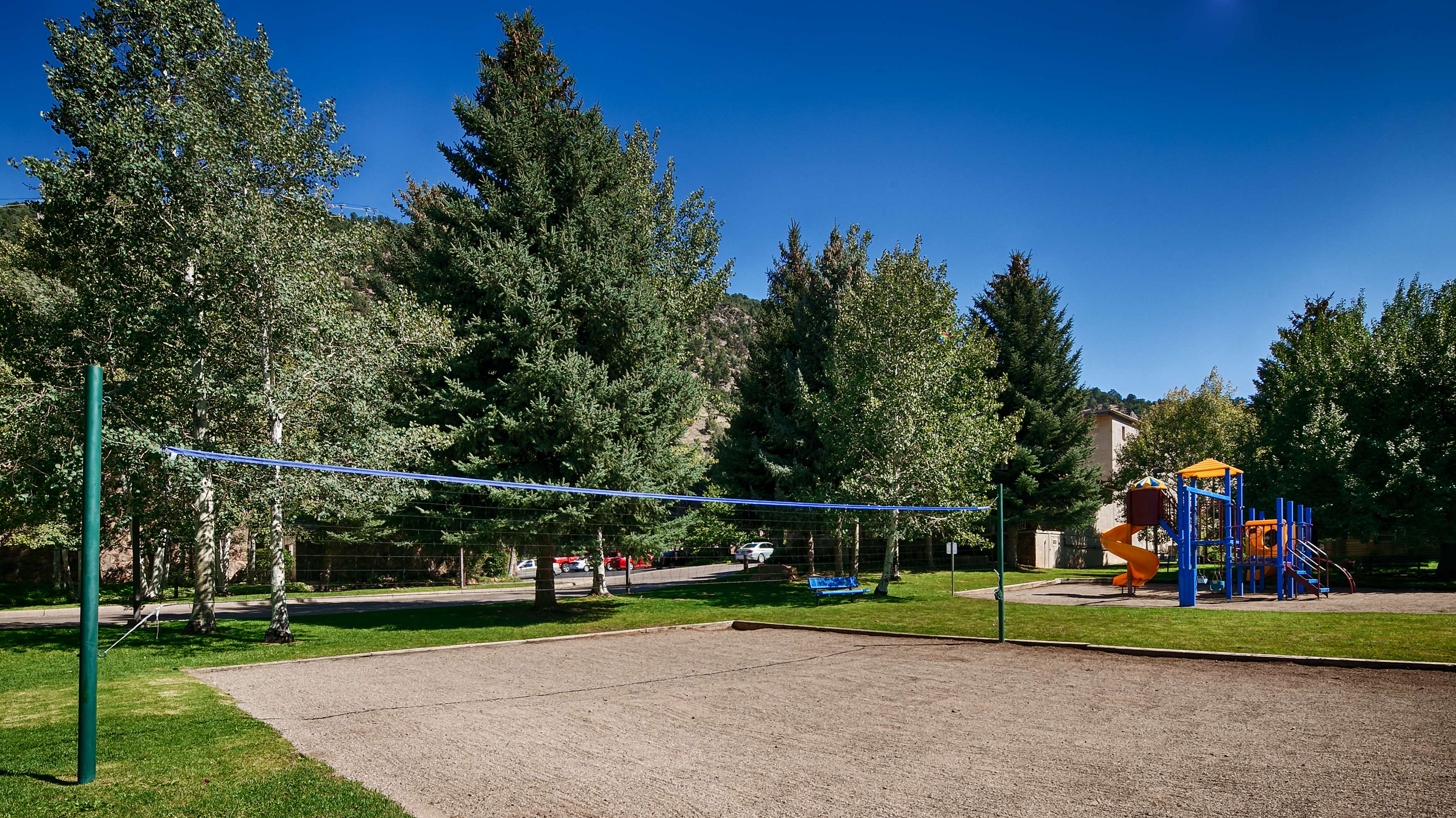 Volleyball and Playground